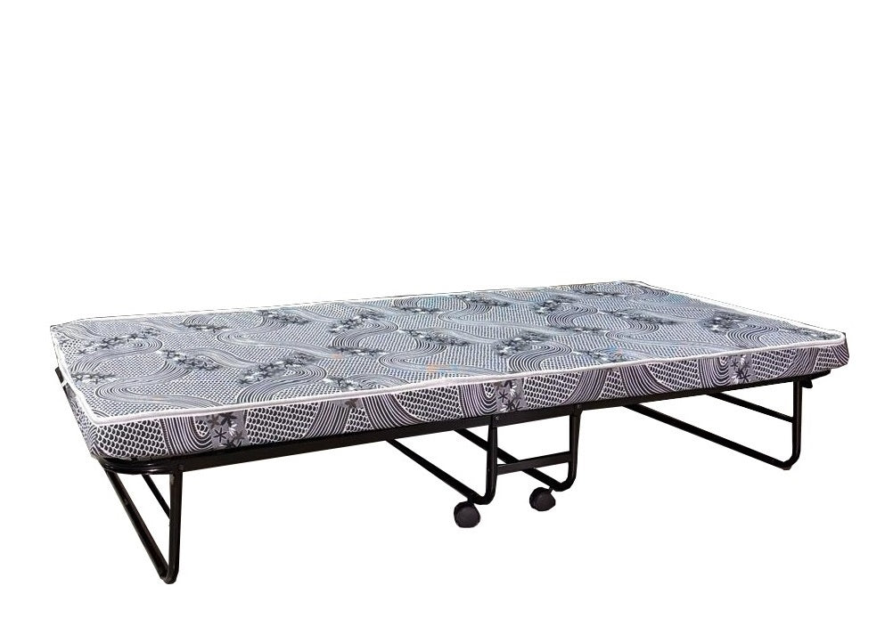 Durable powder-coated steel frame construction Folding Bed – IF-385/386