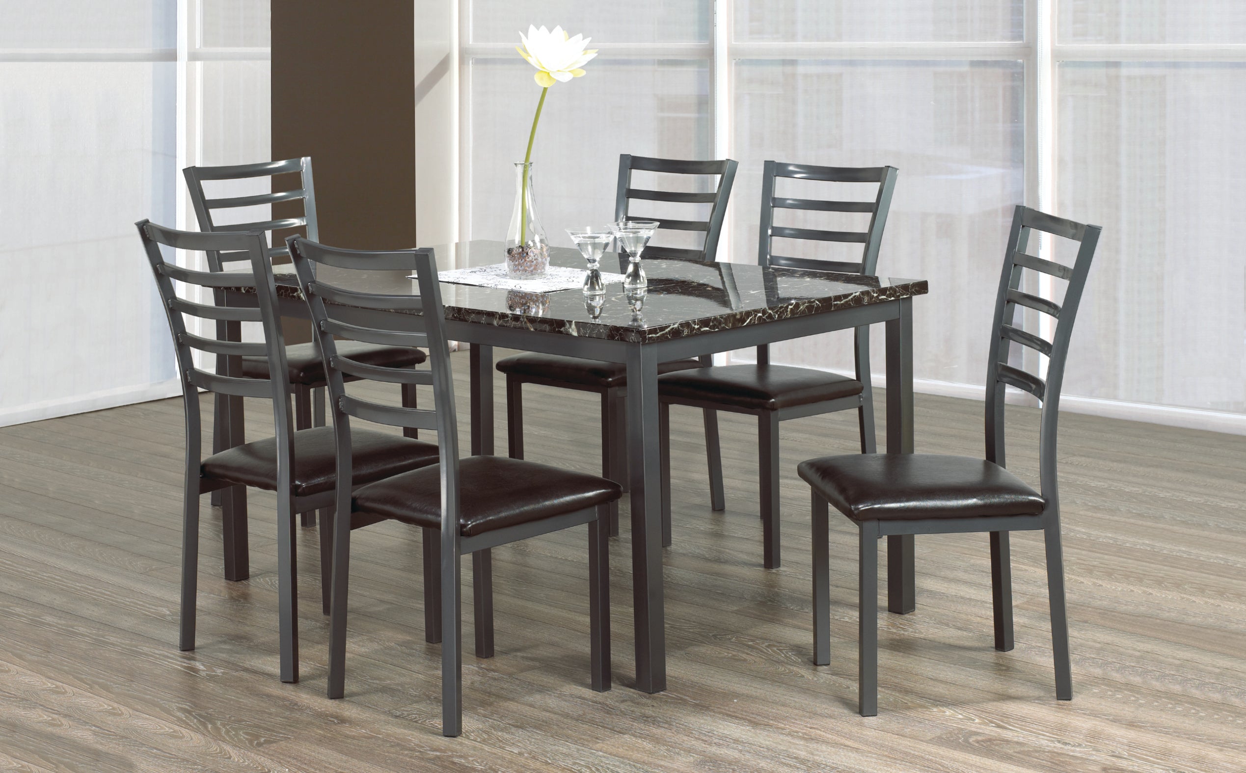 Image of if-1027 7pc dinette set.
