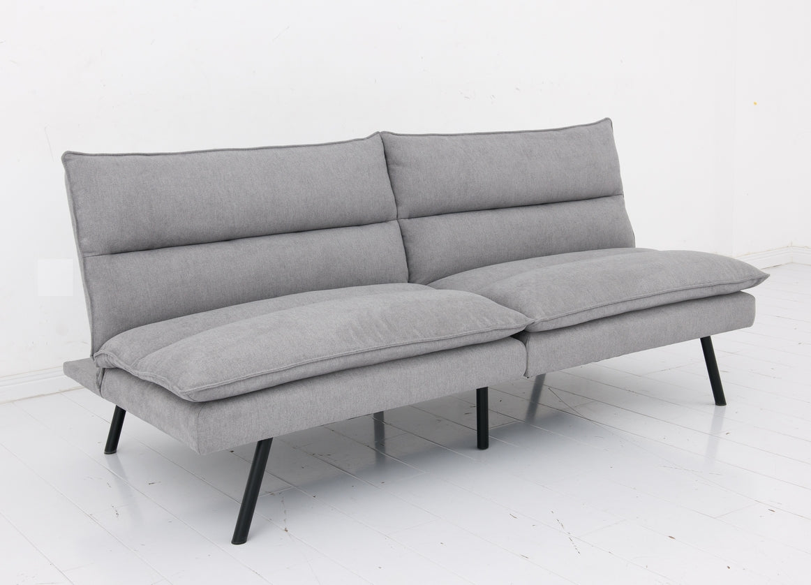 Ivory Sofa Bed with Track Arms – IF-8070