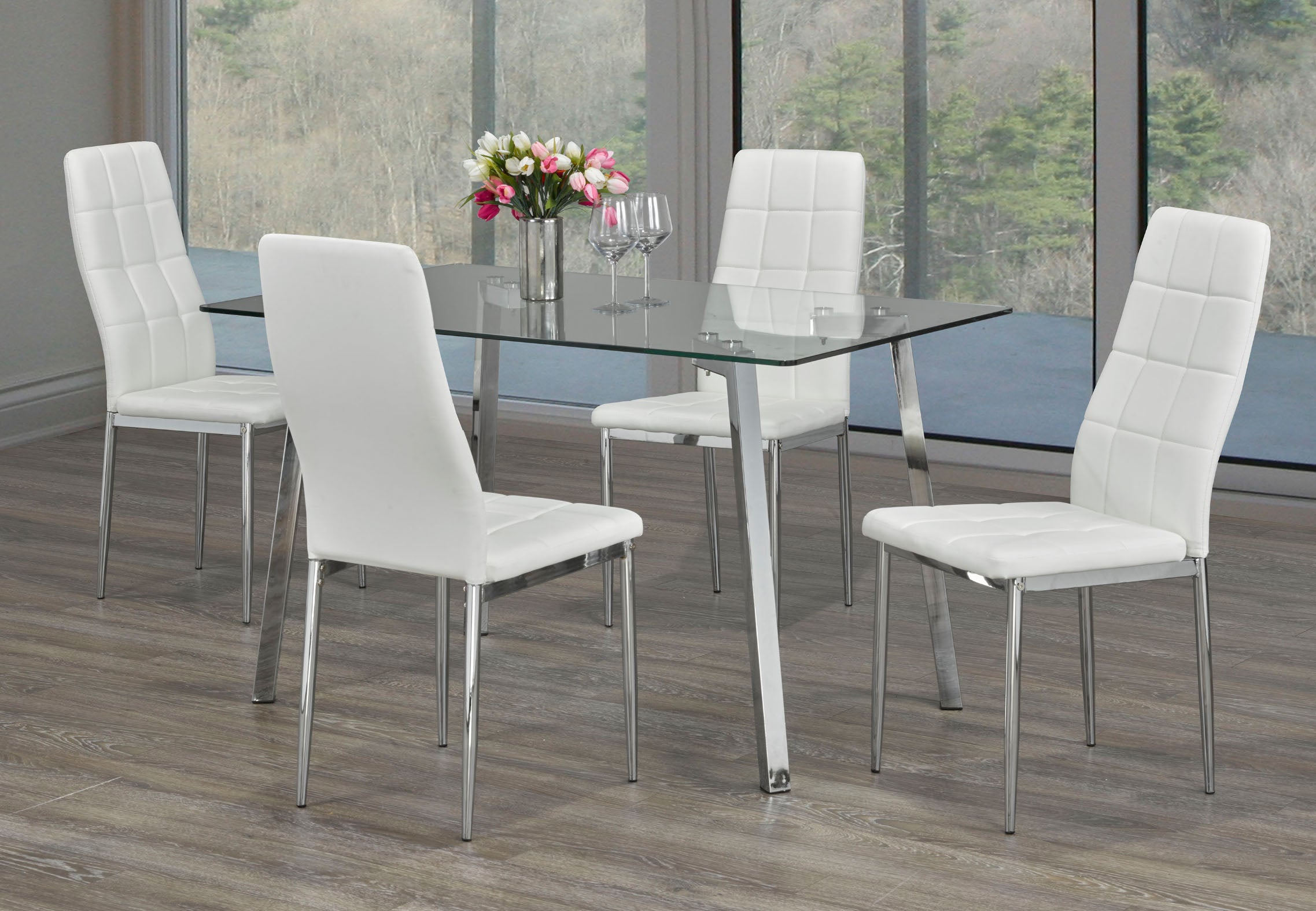 Image of t-5065 c-1771 5pc dinette set.