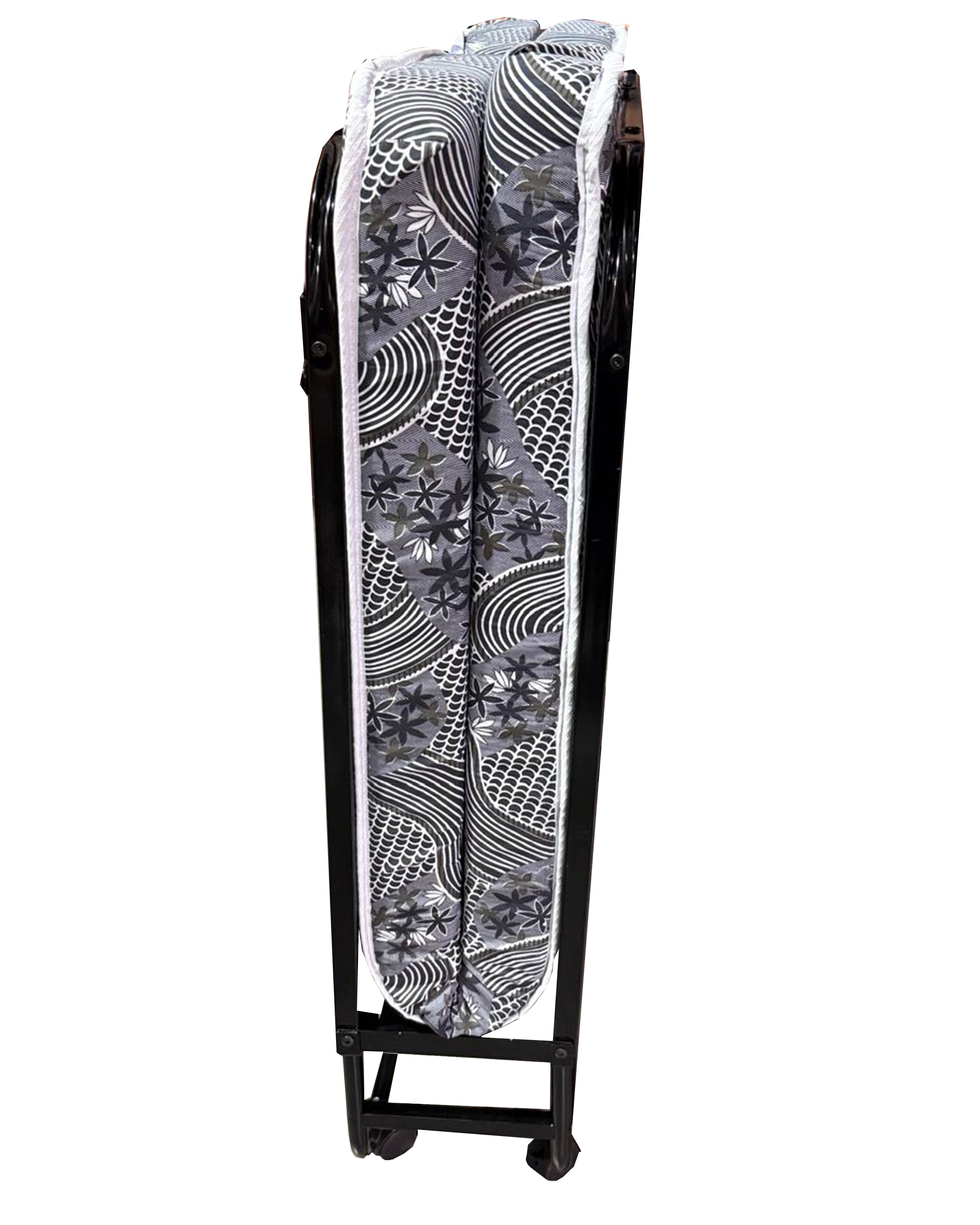 Durable powder-coated steel frame construction Folding Bed – IF-385/386