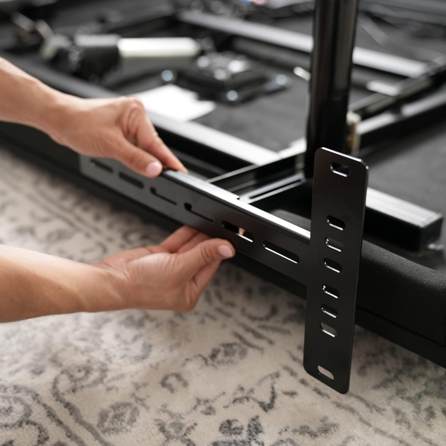Secures your headboard to your Adjustable Base Electric Bed – IF-3660 Bracket Kit