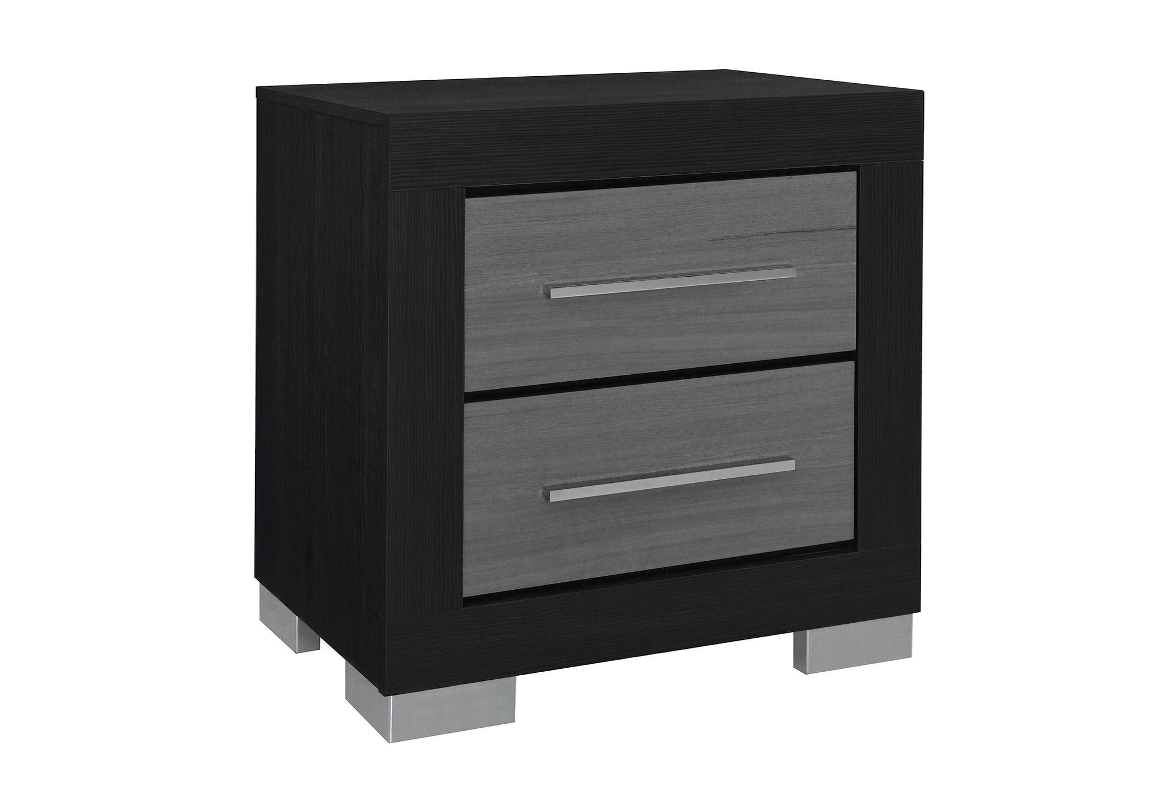 Emma (Black-Grey) Bedroom Set