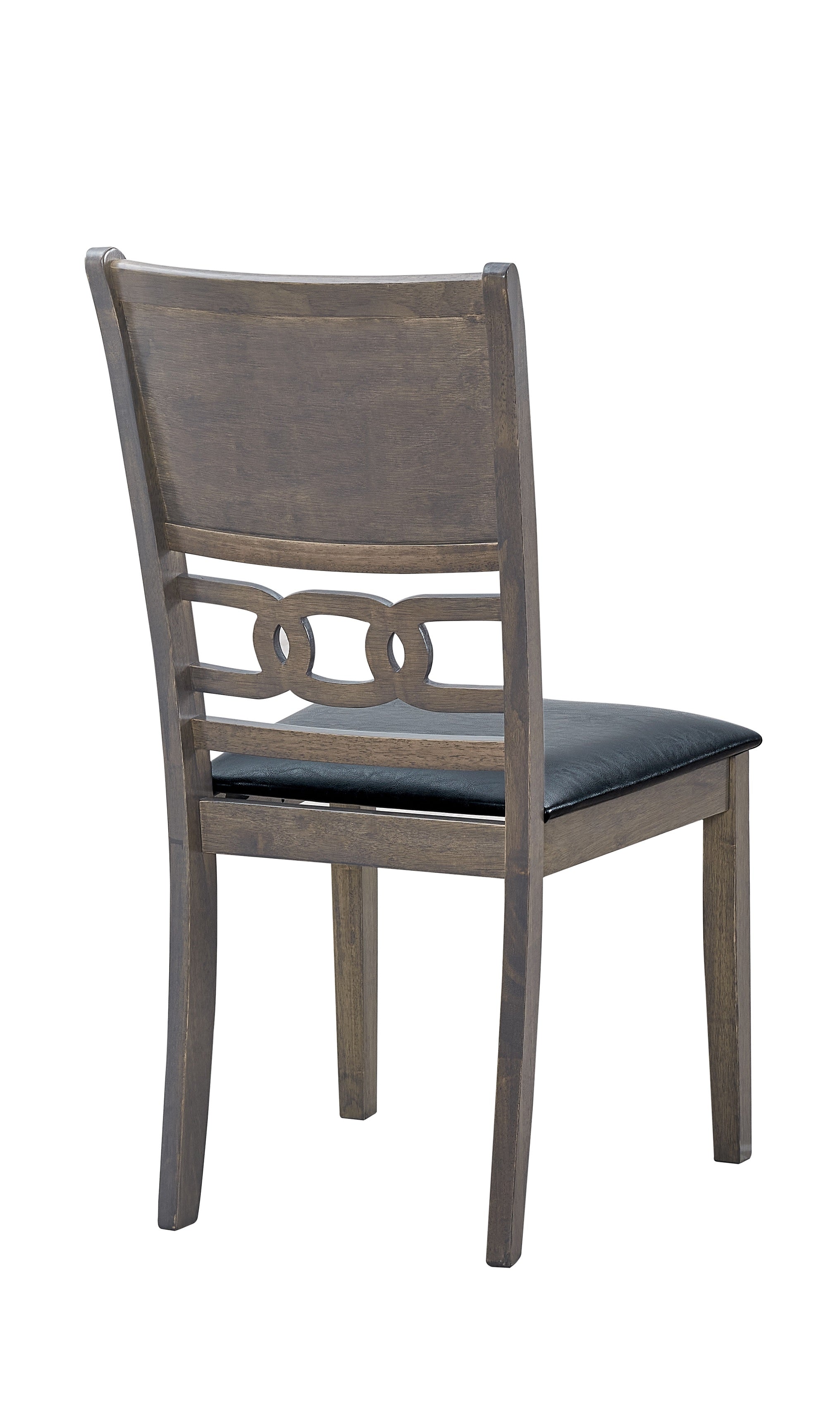 Black PU Upholstered Cushion Seats Dinette Set – T-1079 C-1083