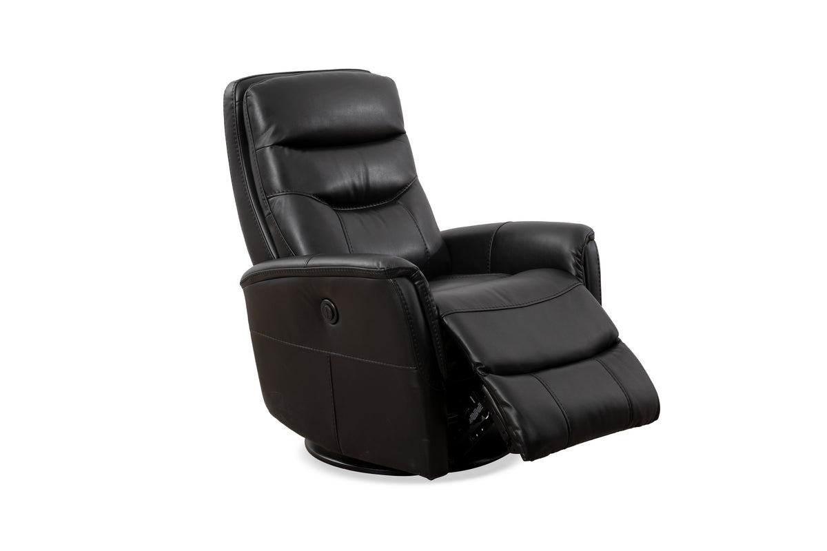 Black Leather Power Recliner – IF-6300-M Recliner