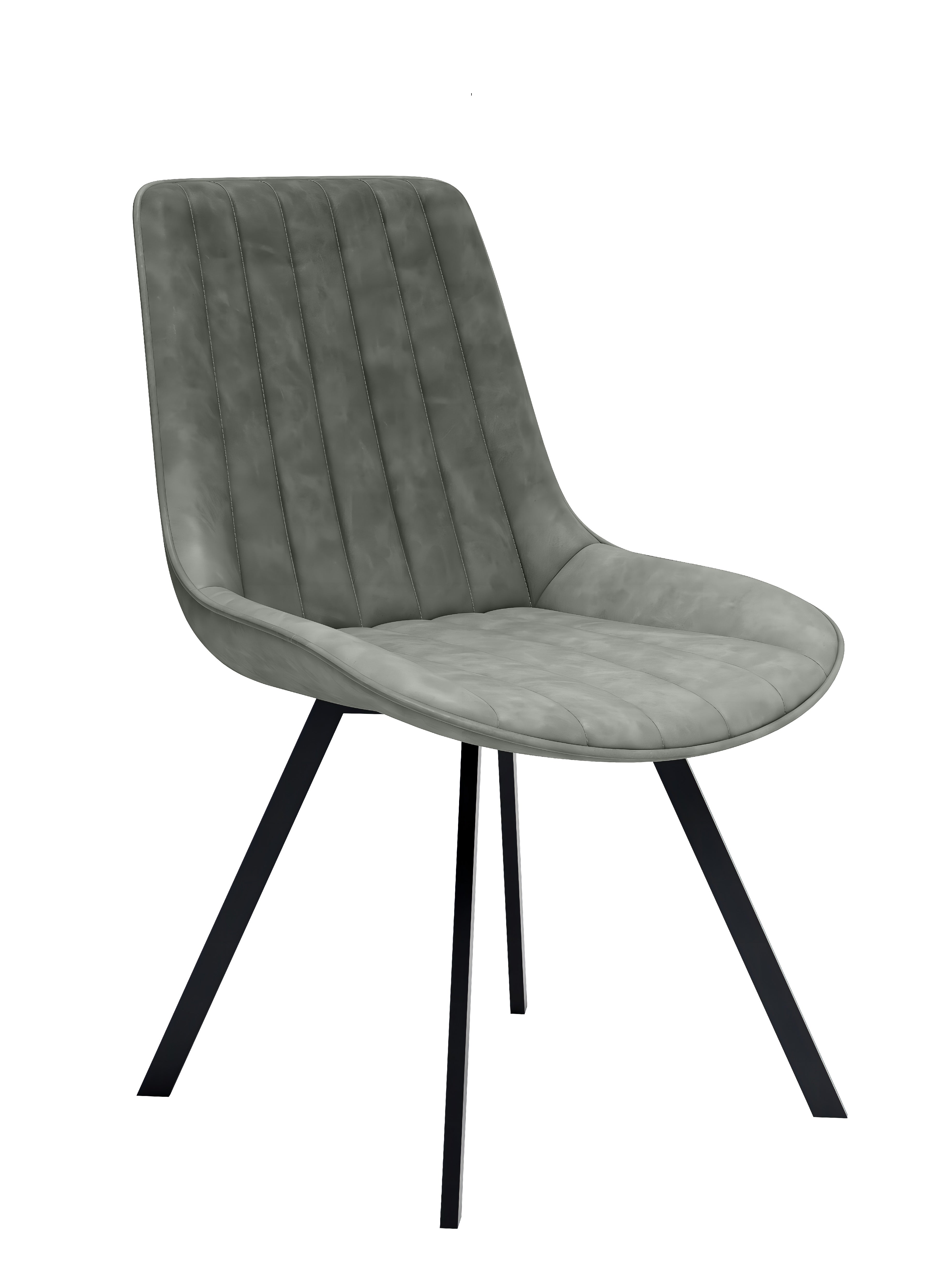 Black Steel Legs Chair – C-1561
