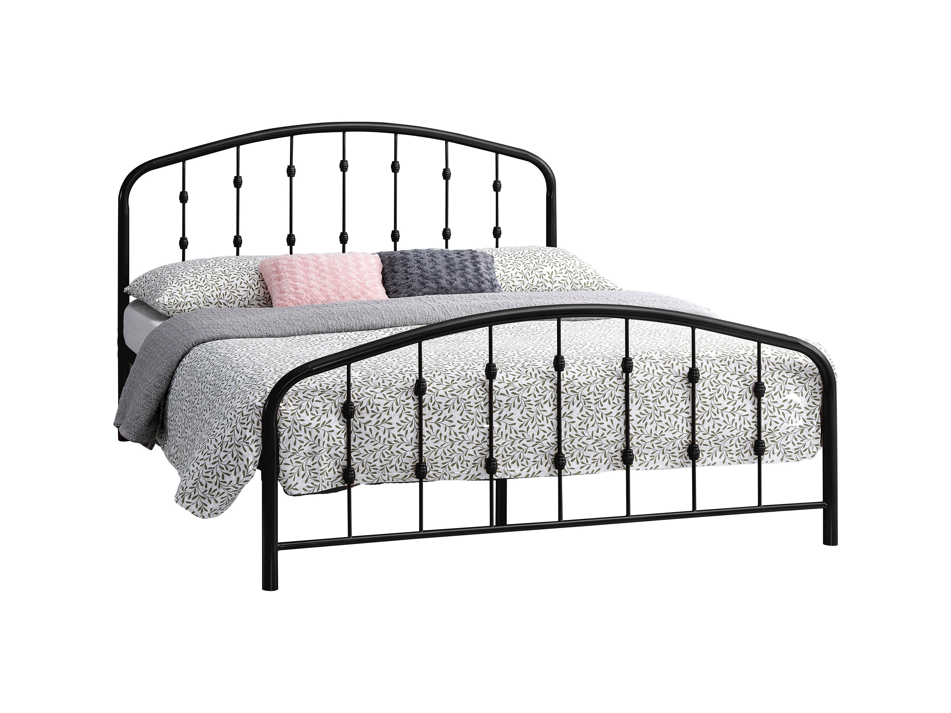 Platform Bed Includes Mattress Support – IF-5425