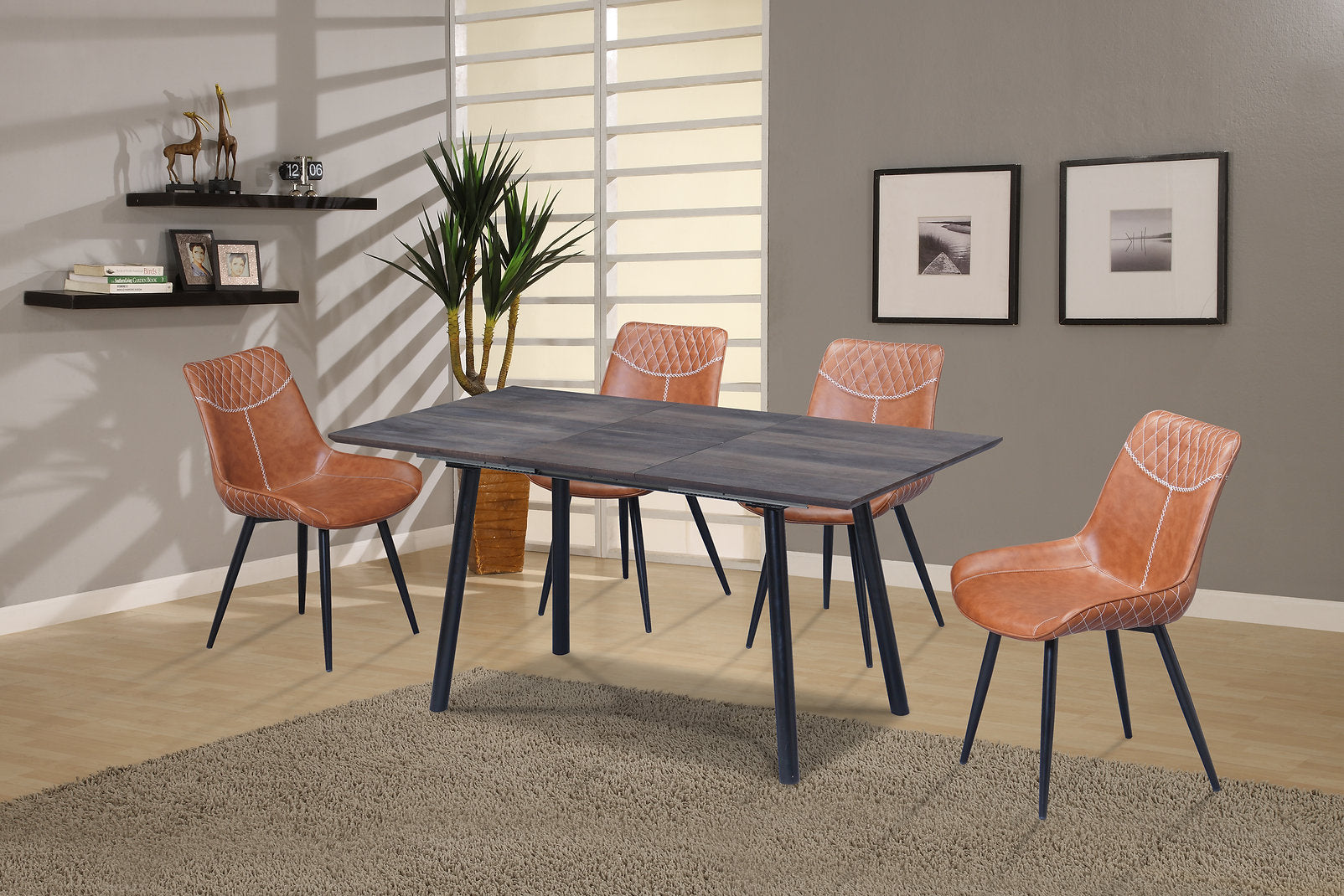 T-1814 C-1825 7pc Dinette Set