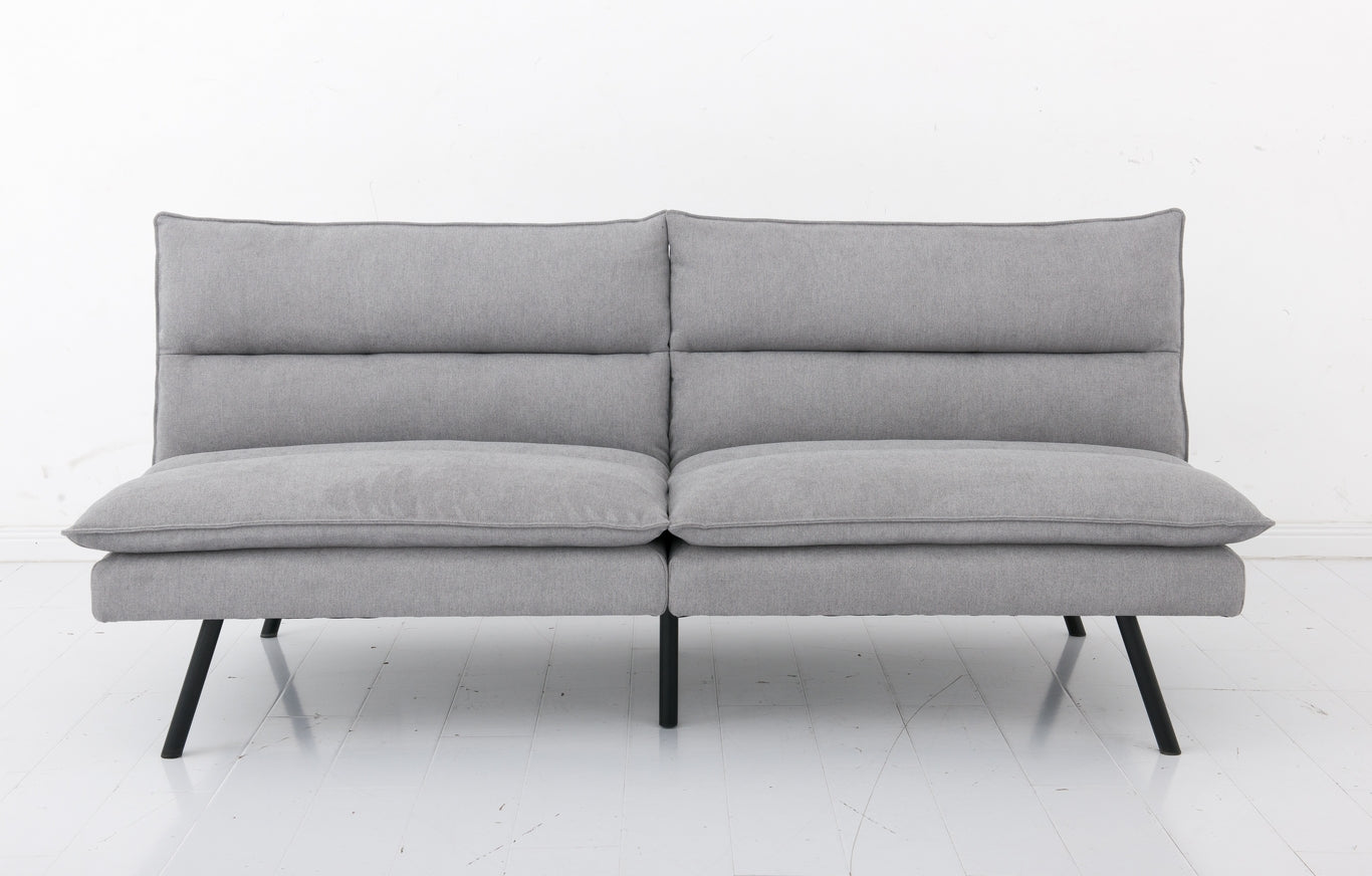 Ivory Sofa Bed with Track Arms – IF-8070
