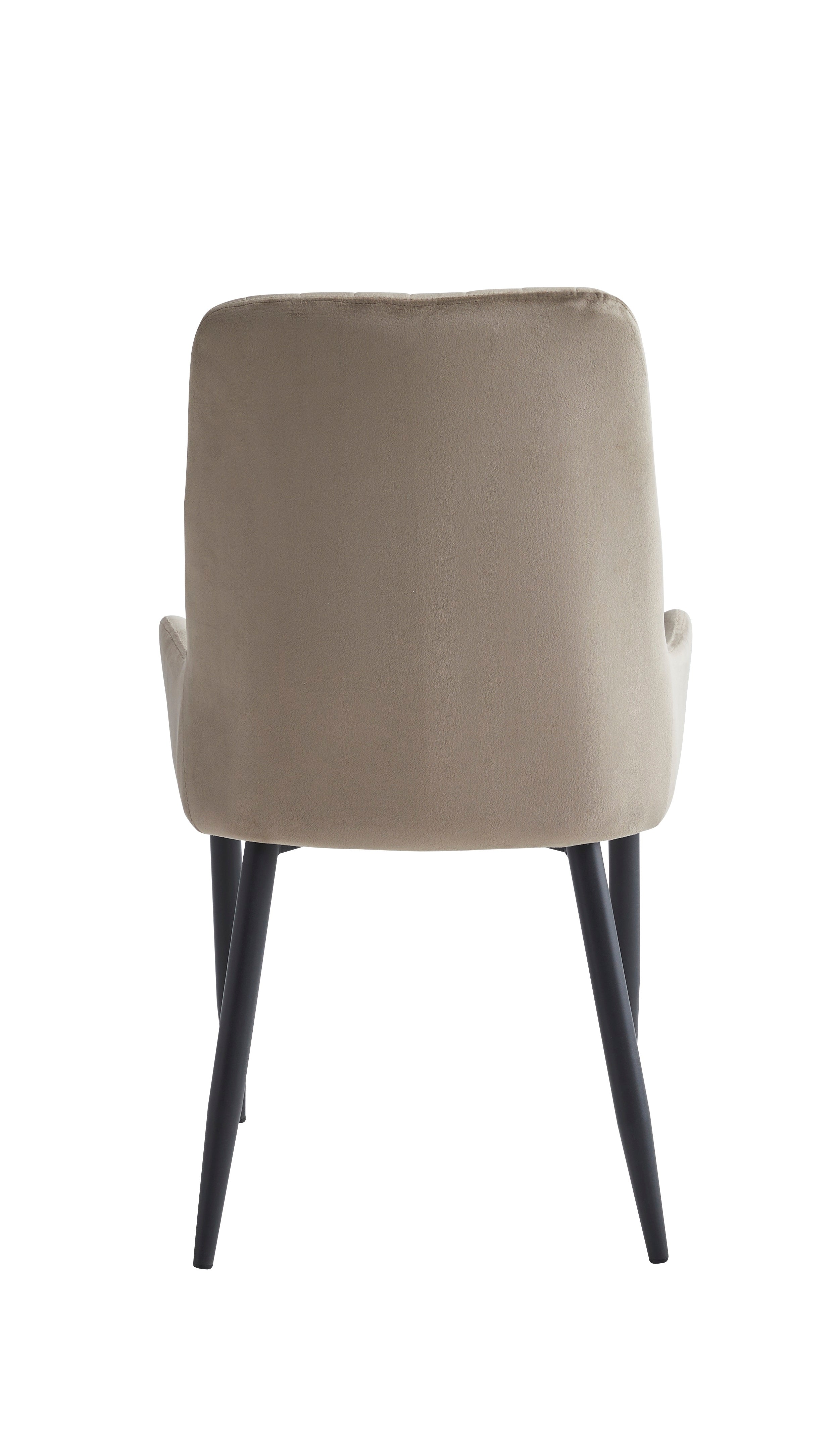 Table: Wood Top With Black Steel Legs Dinette Set – T-1510 C-1511