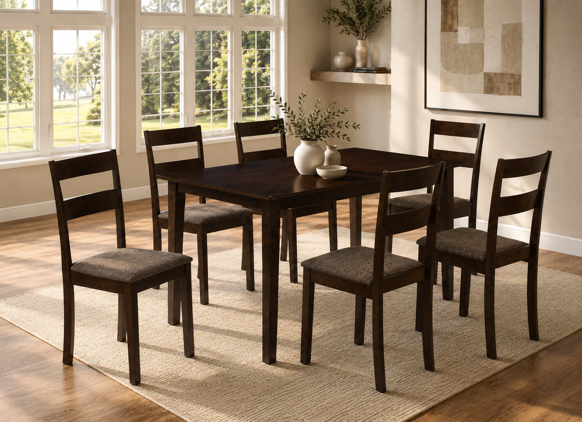 7pc Dinette Set – T-1048 C-1033