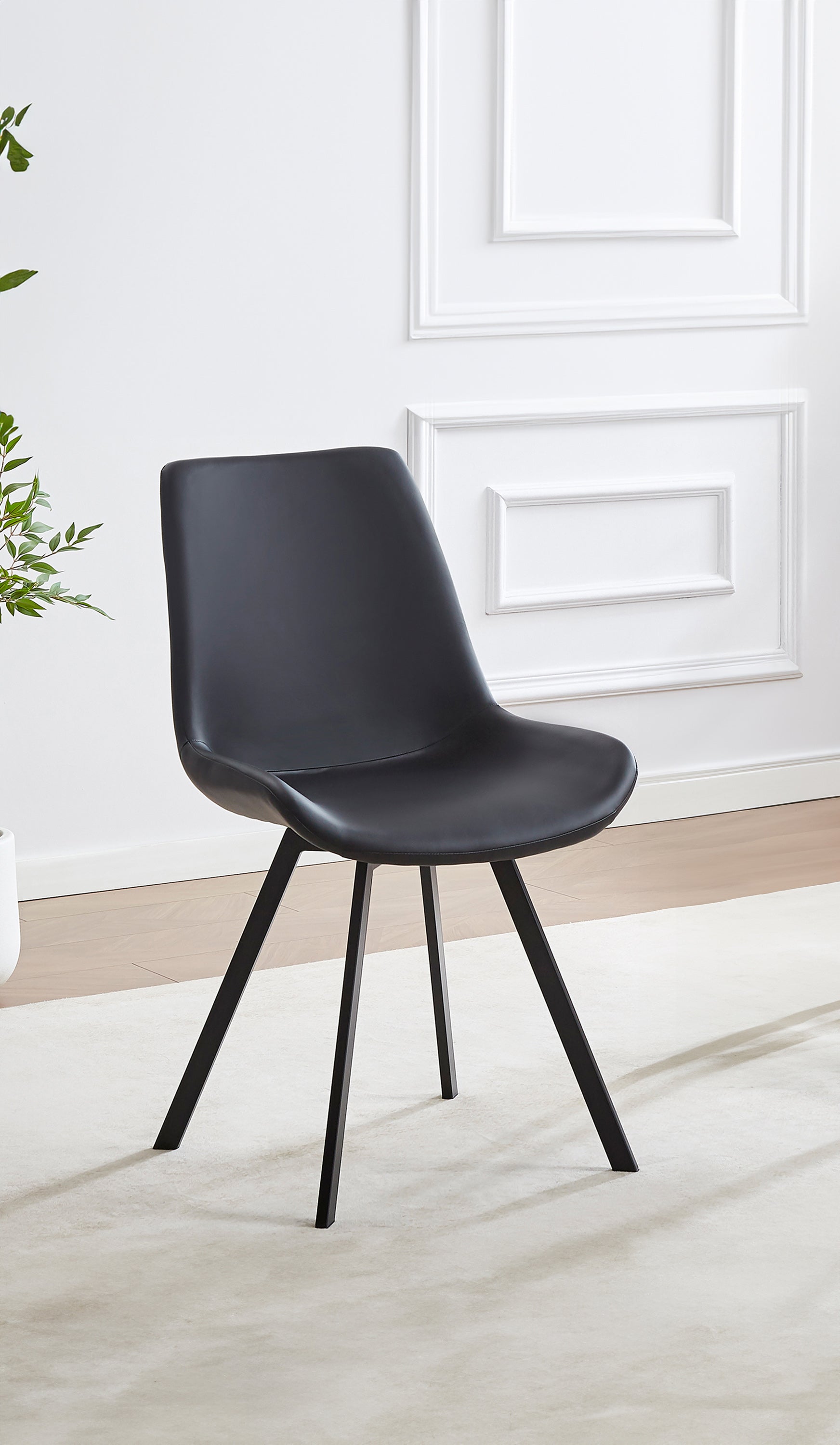 Clean armless modern design Chair – C-1821