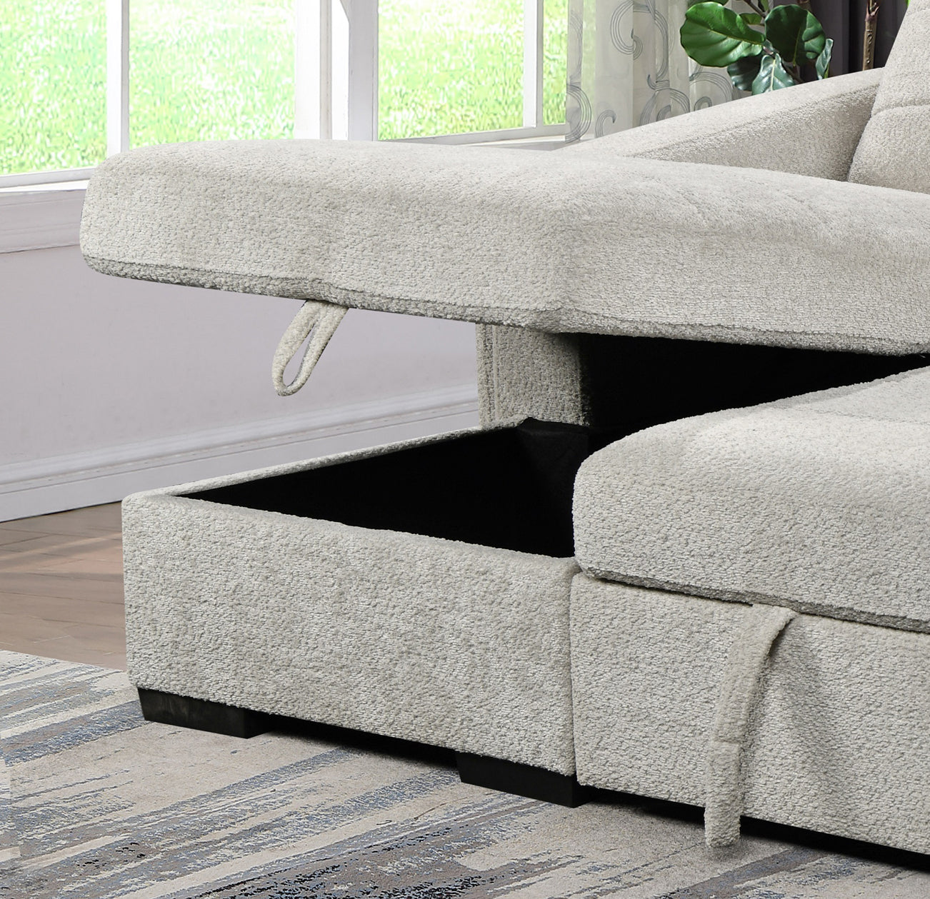 Seat height: 19.5" Sofa Sectional – IF-9085 LHF