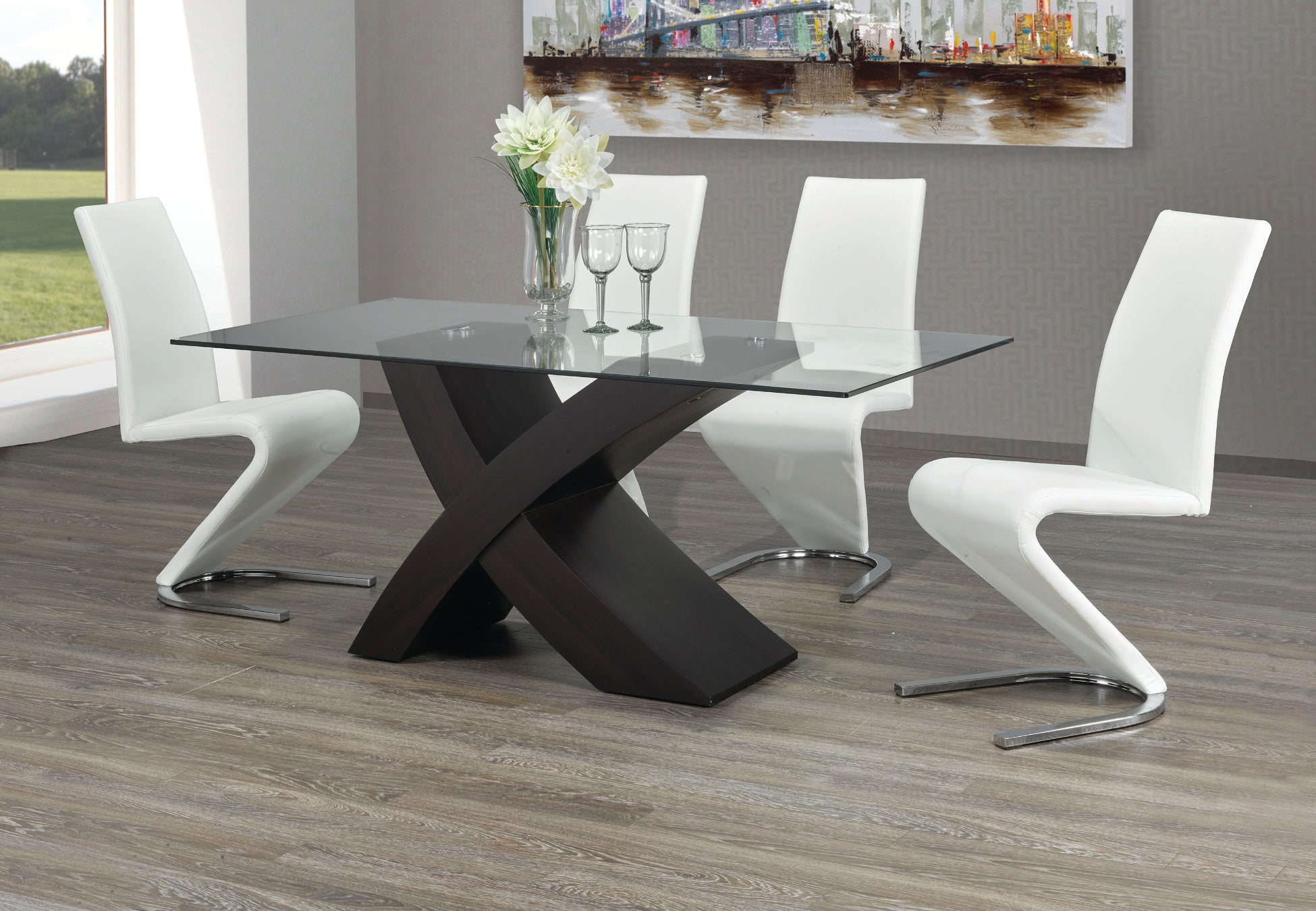 Image of t-1092 c-1786 7pc dinette set.