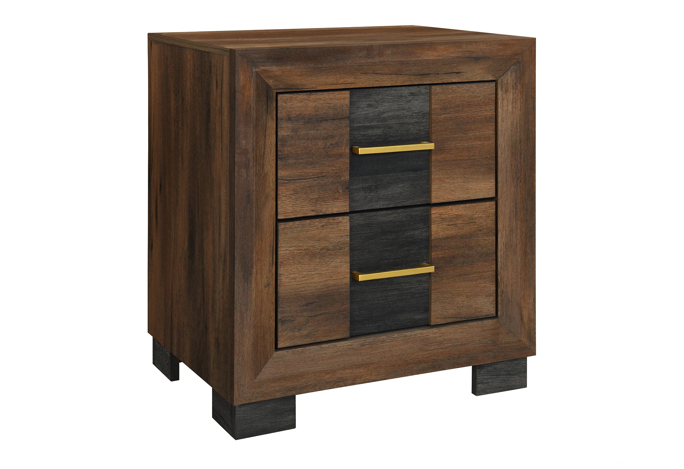 Matching mirror enhances the set while adding depth and balance to the overall design Bedroom Set...