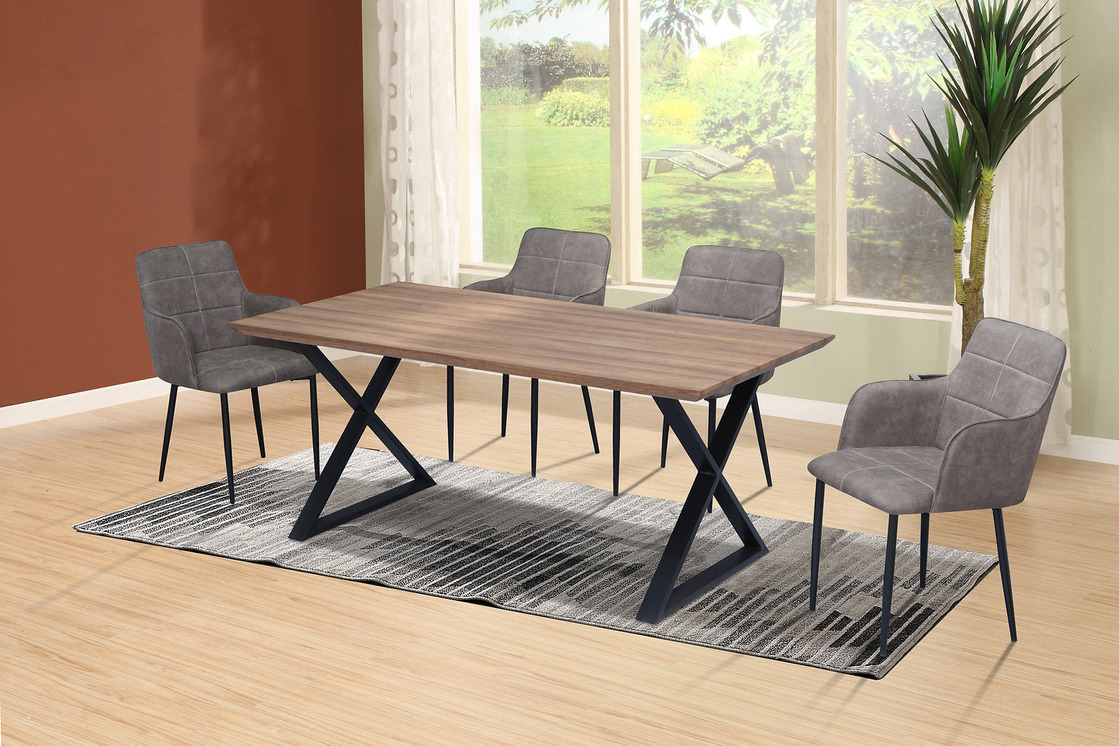 T-1812 C-1835 7pc Dinette Set