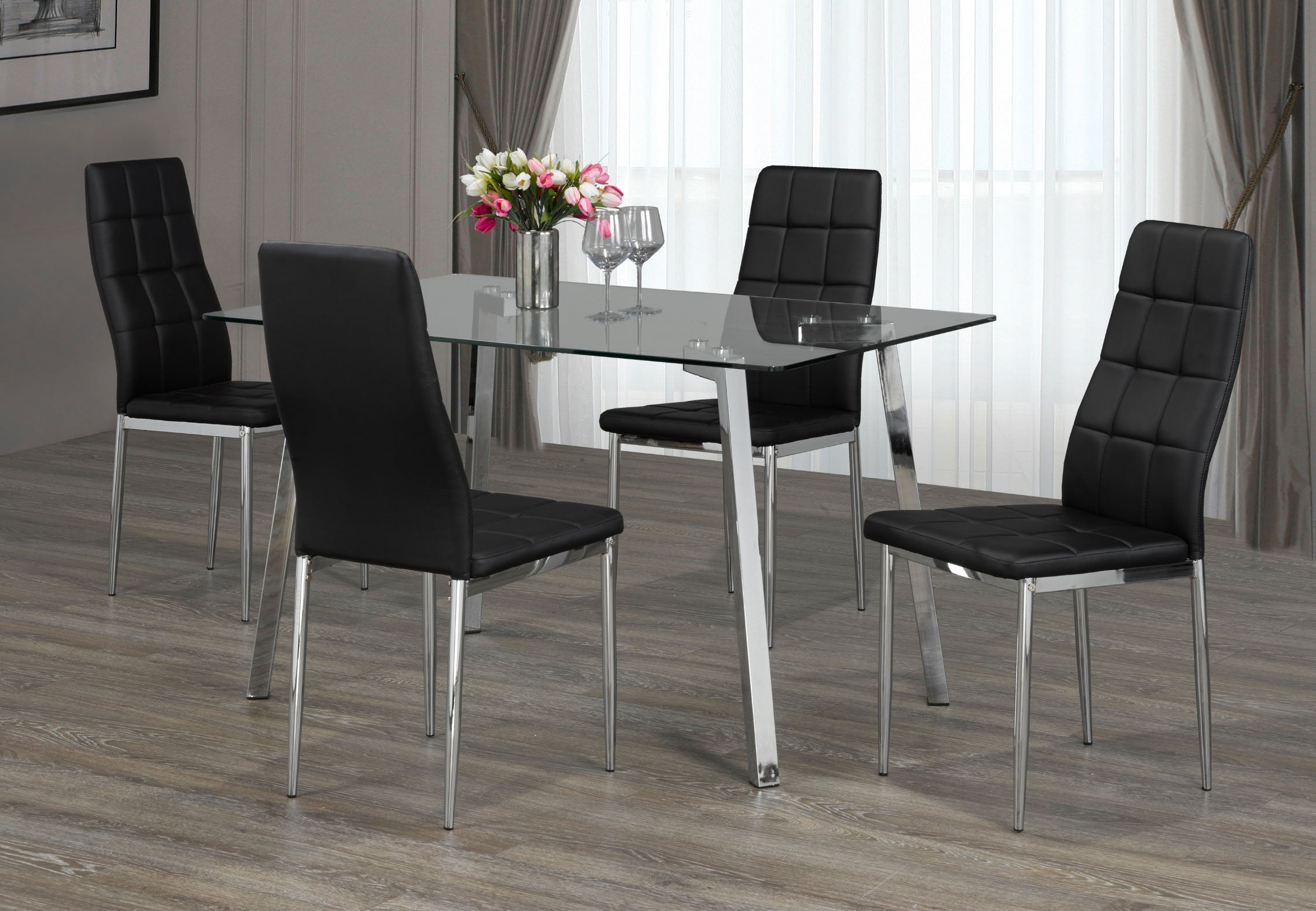 Image of t-5065 c-1770 5pc dinette set.