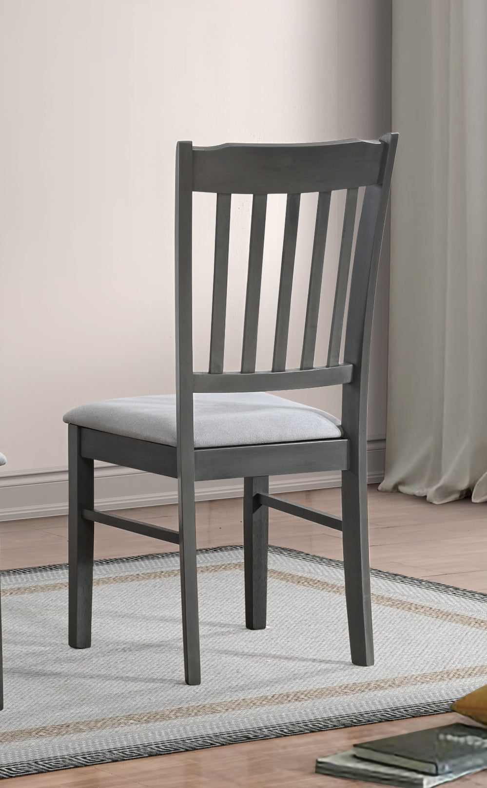 Fabric Upholstered Cushion Seats Chair – C-1031
