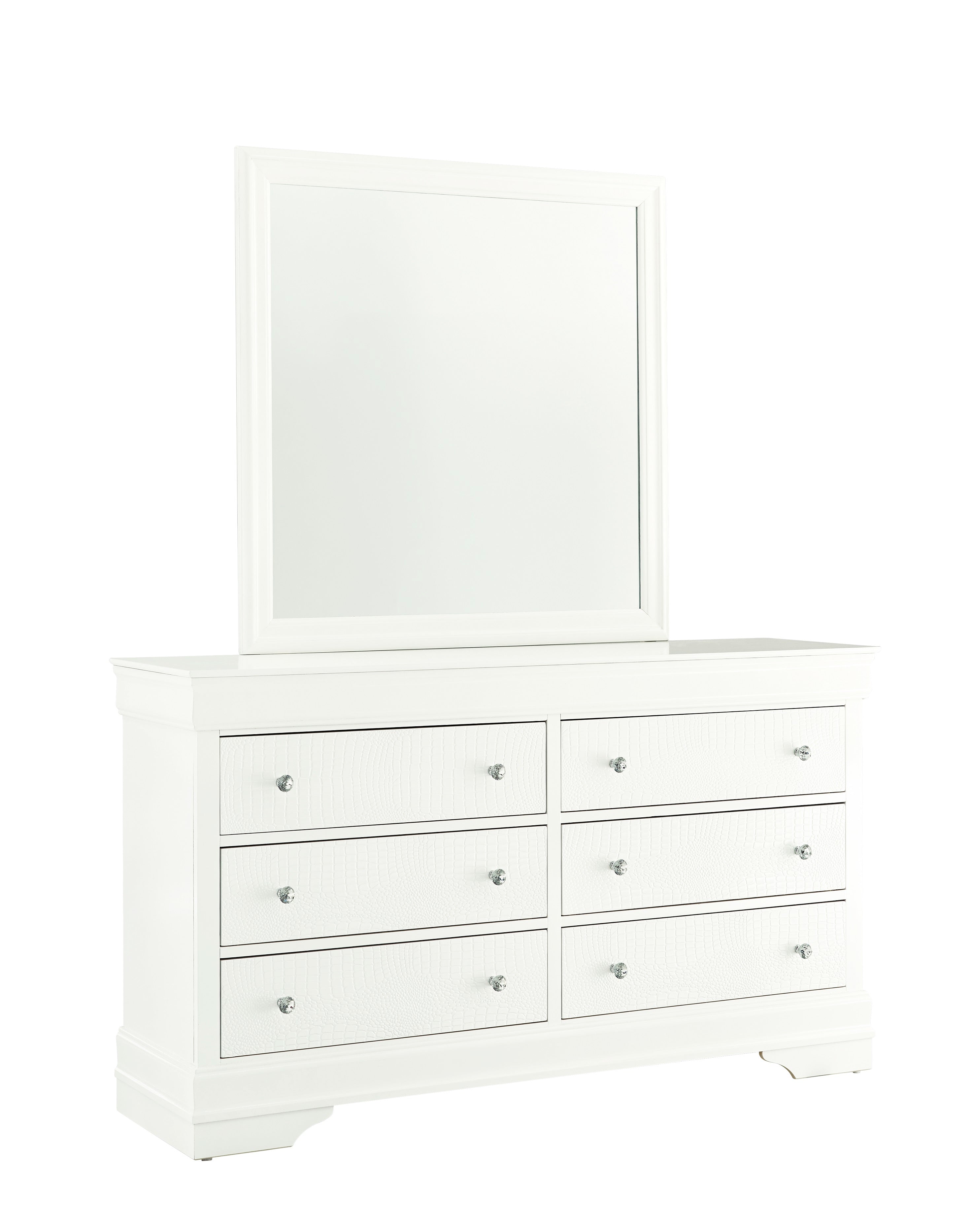 Pompei White Tufted Bedroom Set – Pompei (White)
