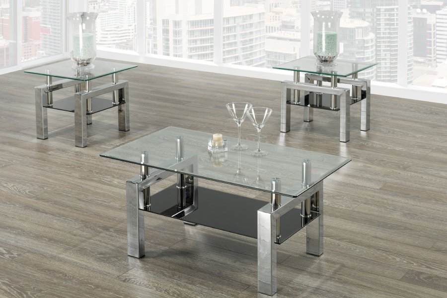 8mm Tempered Glass Coffee / Side Table – IF-2049