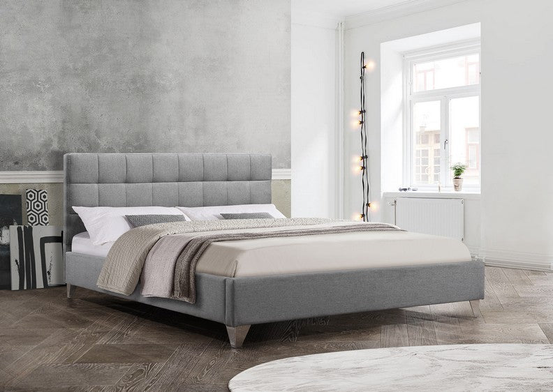 Image of if-5710 - double or queen bed - platform bed includes mattress support.