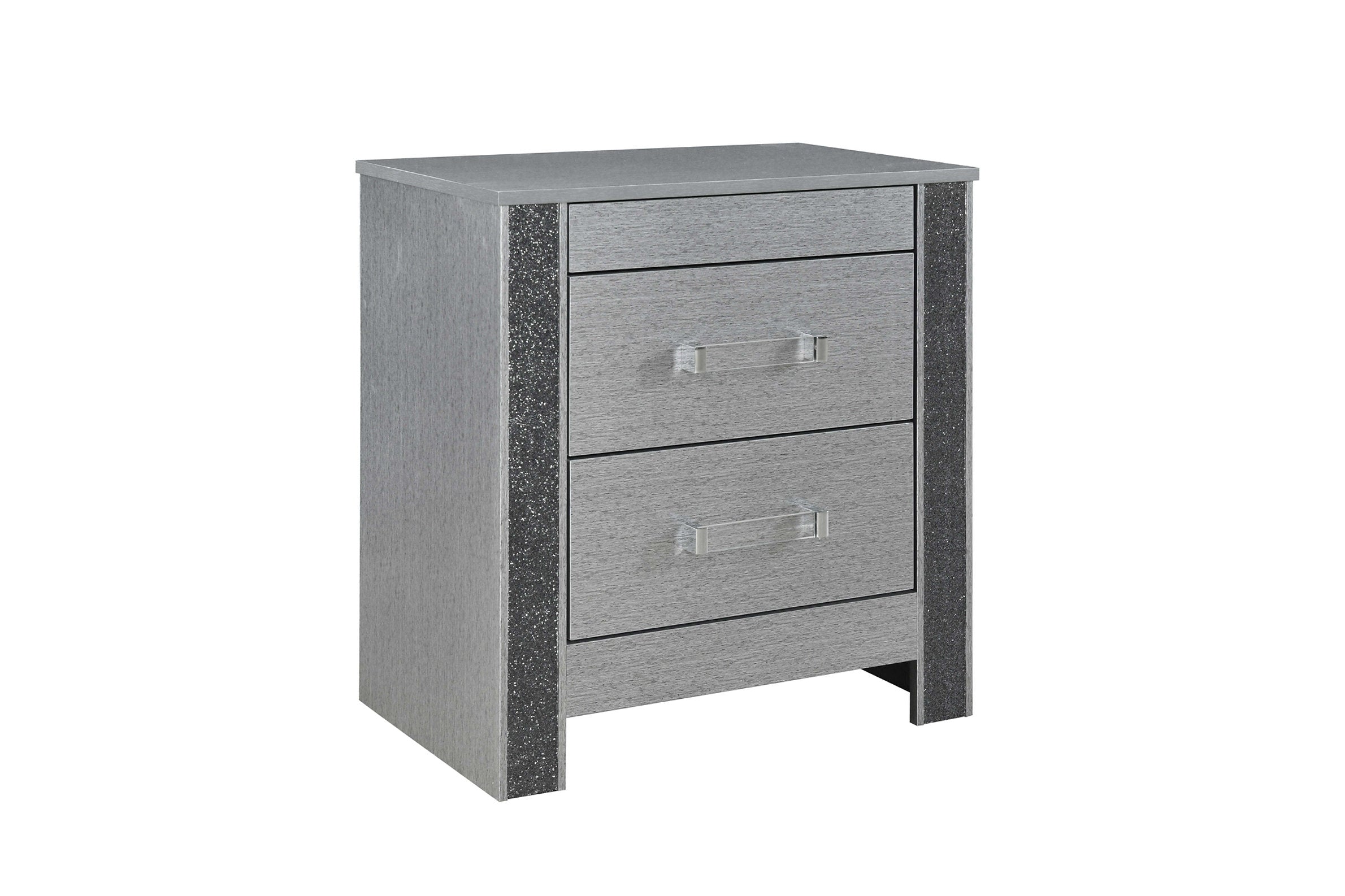 Logan-Silver Bedroom Set Bluetooth Audio