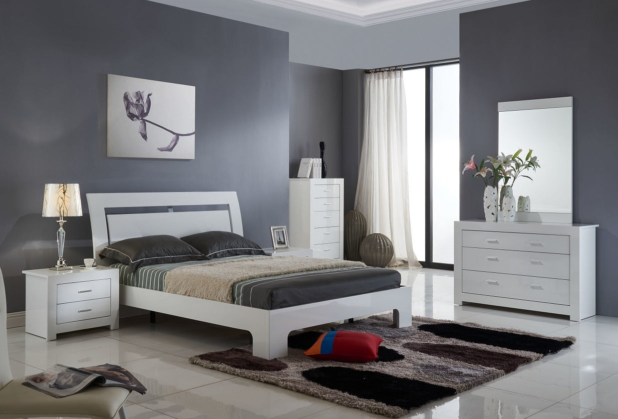 Image of lily bedroom set 8pcs.