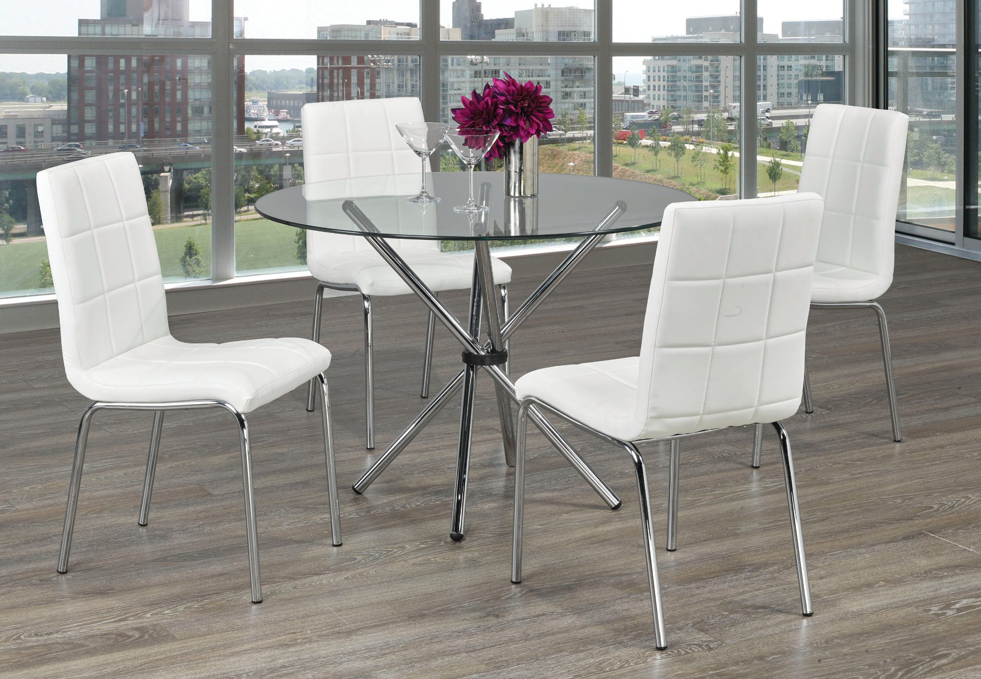 Image of t-1430 c-1761 5pc dinette set.