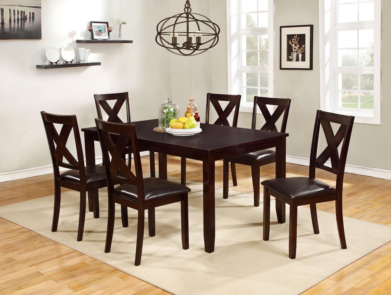Image of dining set 7pcs - clara.