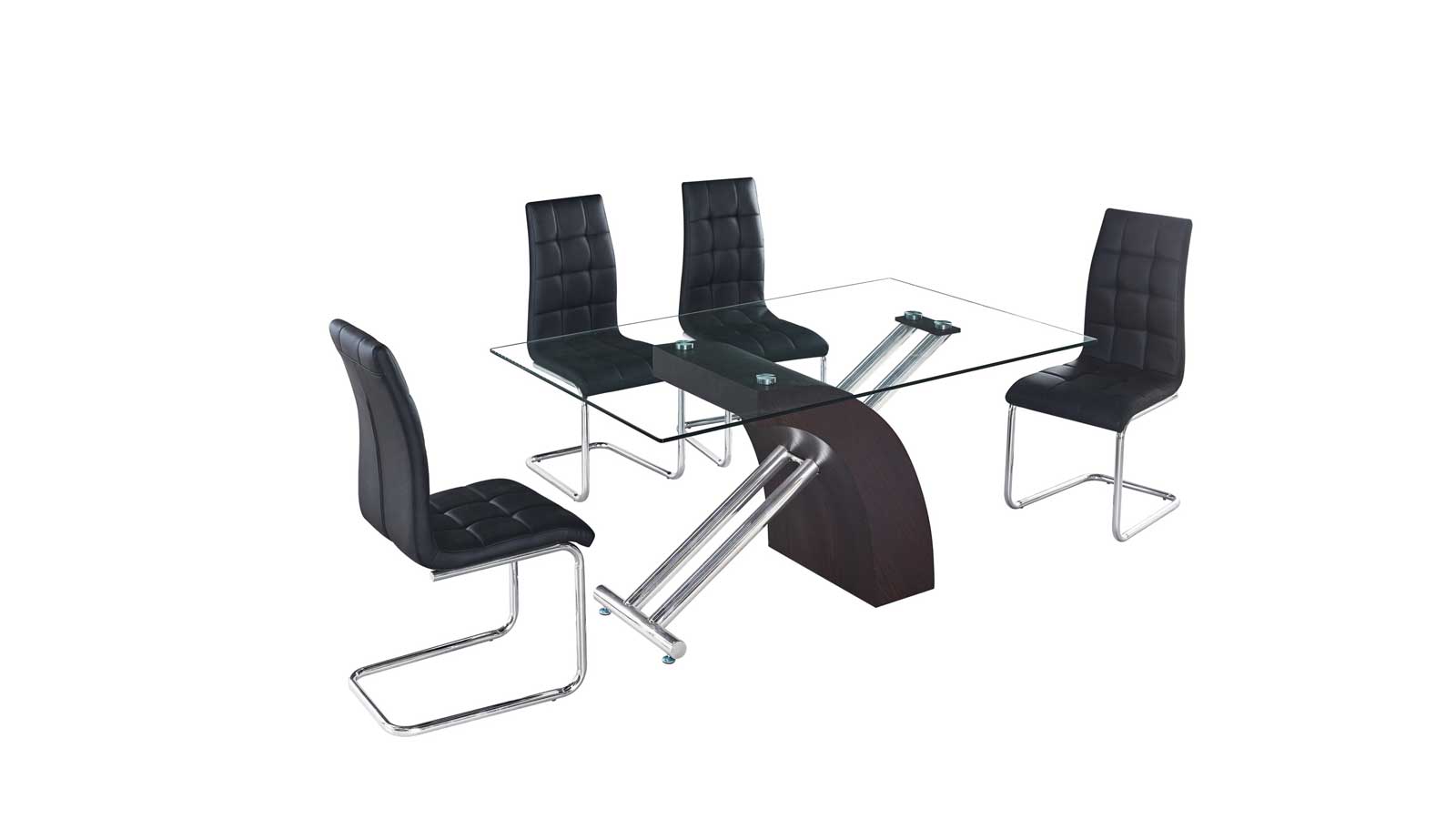 Image of dining set 5pcs - dt-744 - dc-614b.