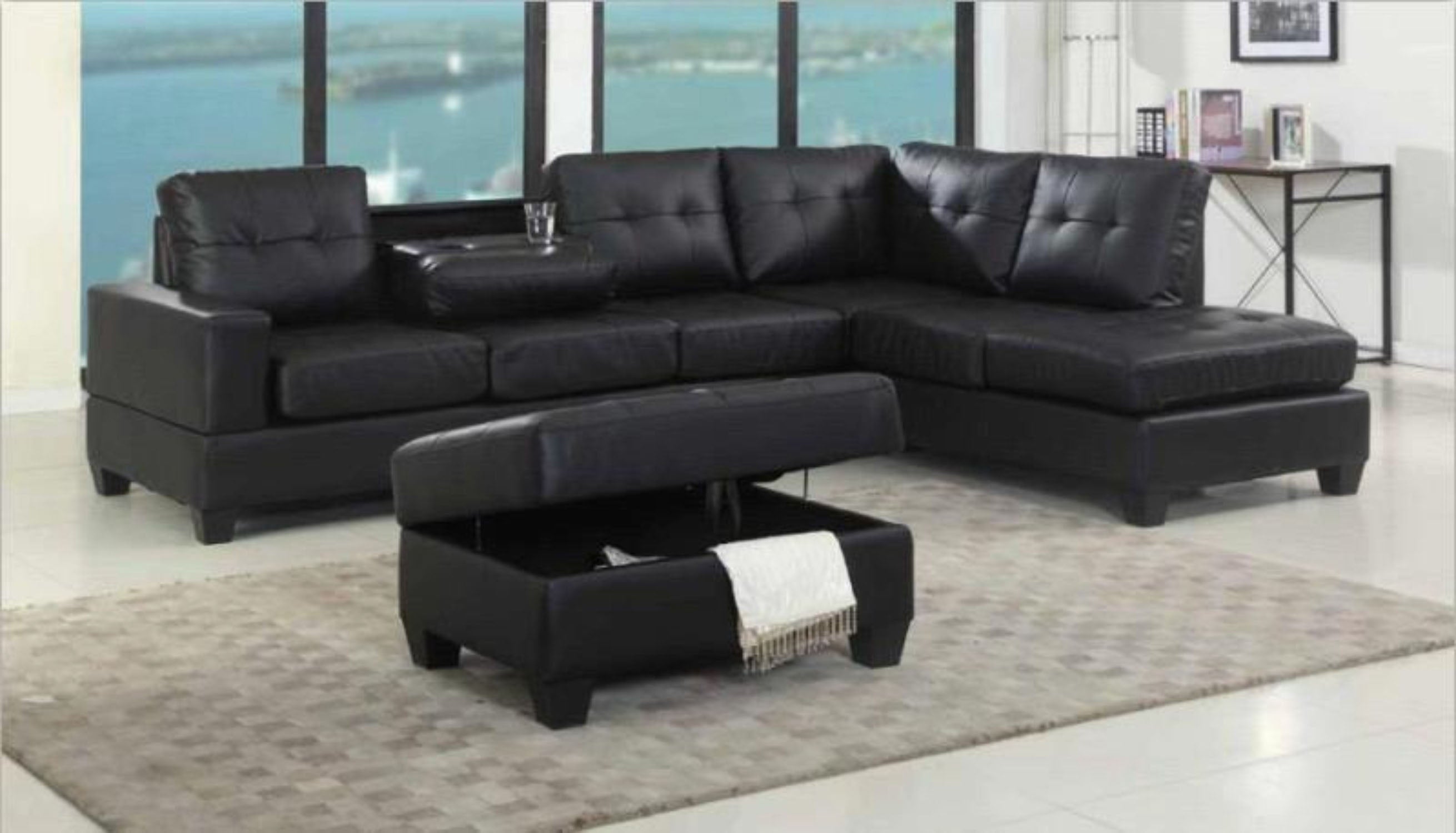 ROMA Sofa Sectionnel avec Ottoman
