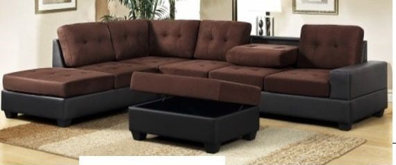ROMA Sofa Sectionnel avec Ottoman