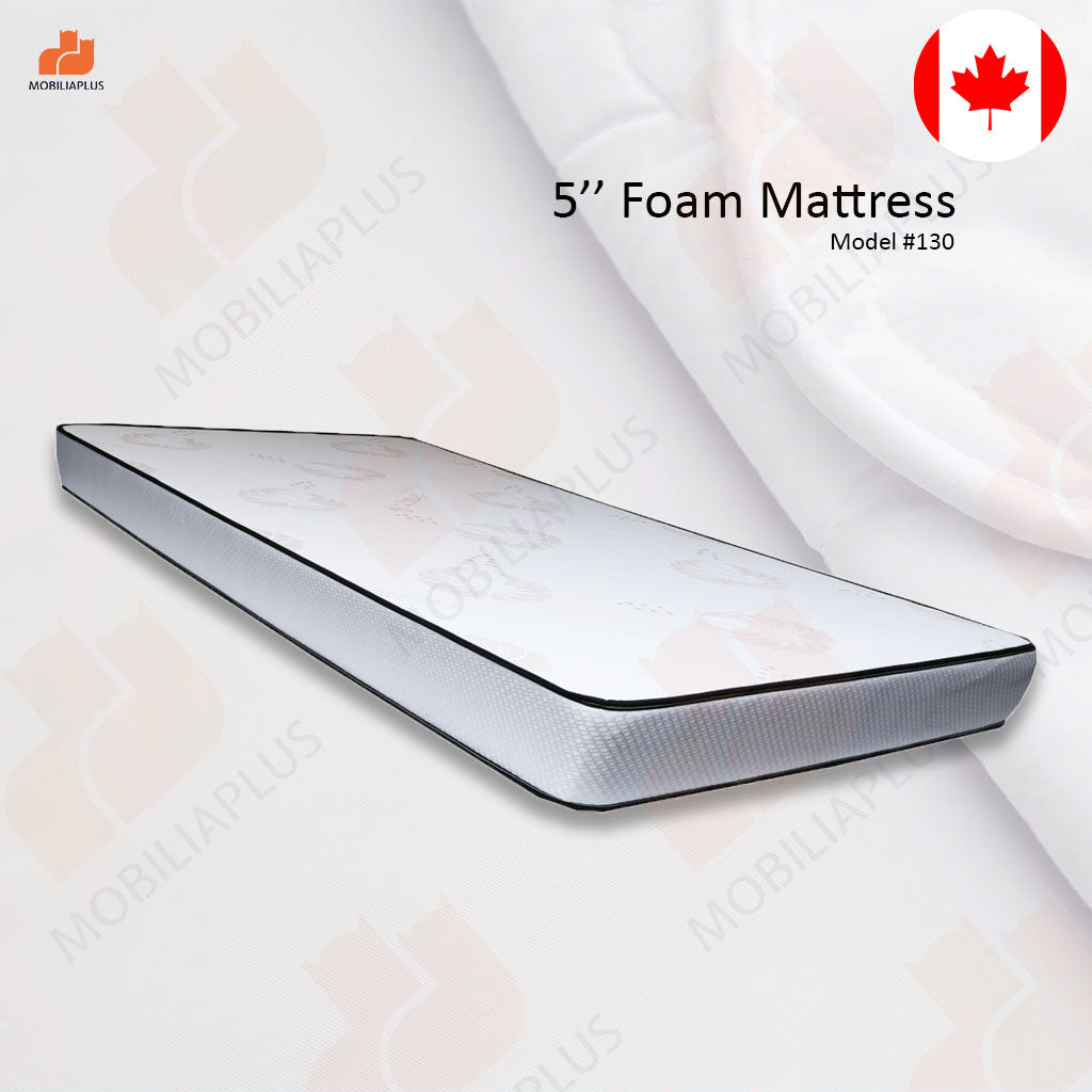 Mattress 5" high density foam - Bed in a Box
