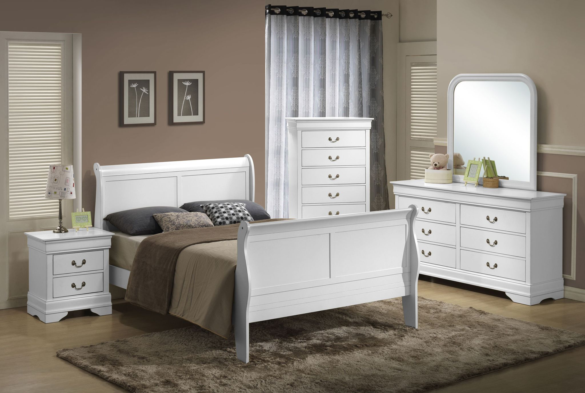 LOUIS PHILIP BEDROOM SET