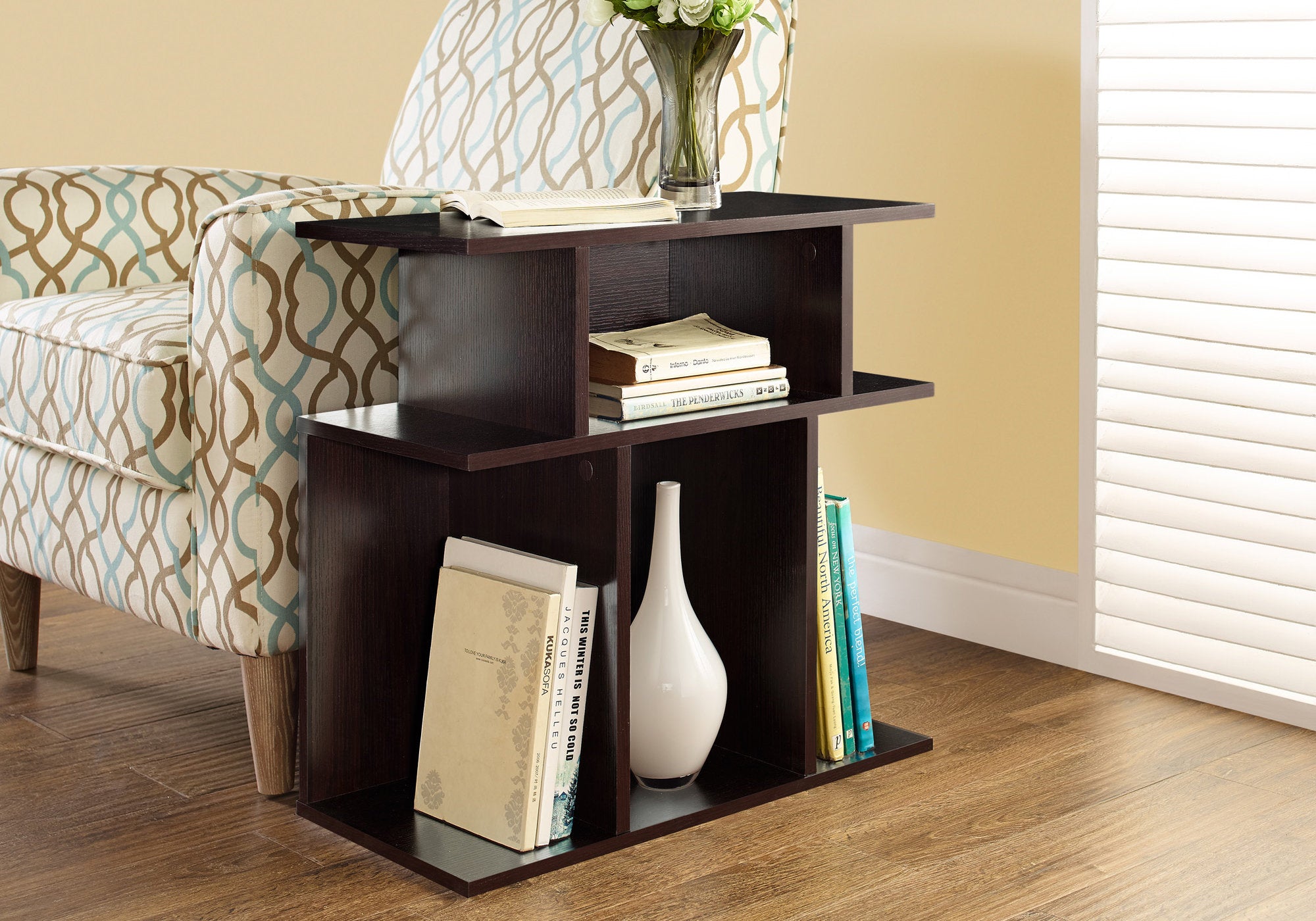 Image of accent table - 24inch h espresso  i 2474.