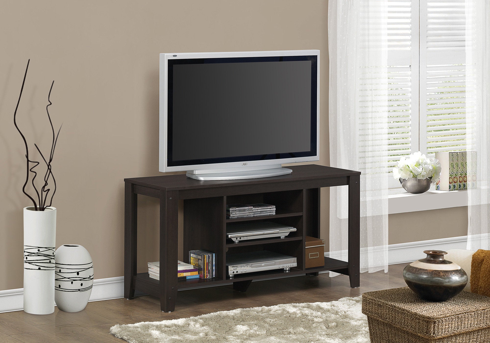 Image of tv stand - 48inch l espresso i 3529.