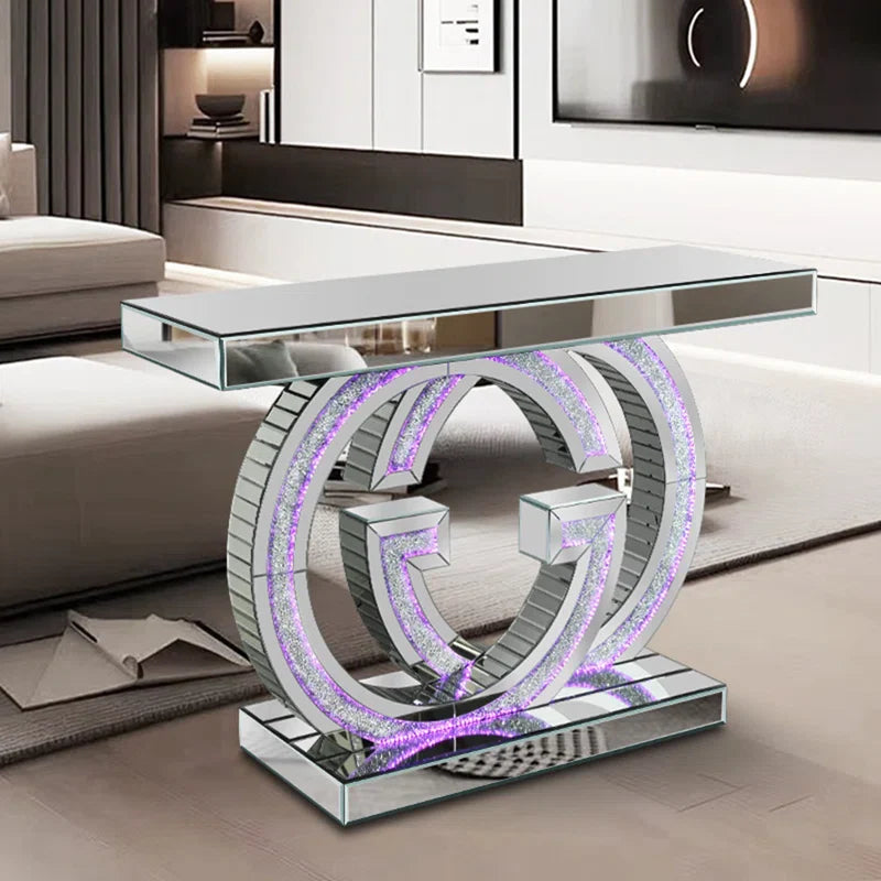 Mirrored Console Tables