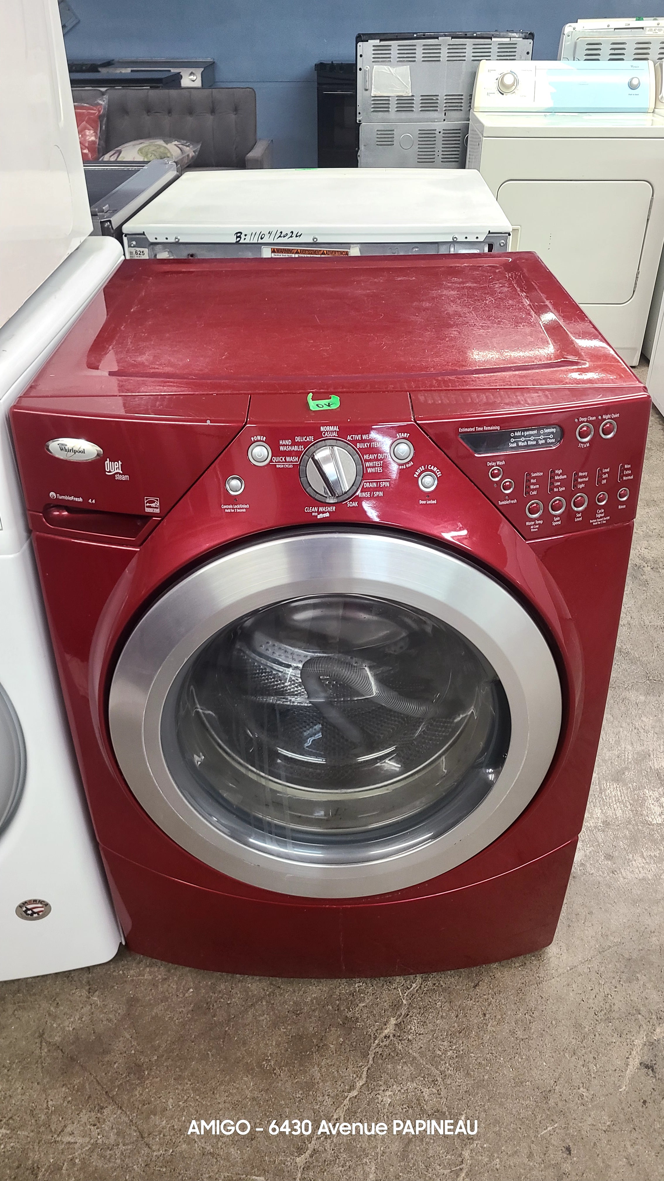 Washer Dryer Front Load Direct Drive - Second Hand
