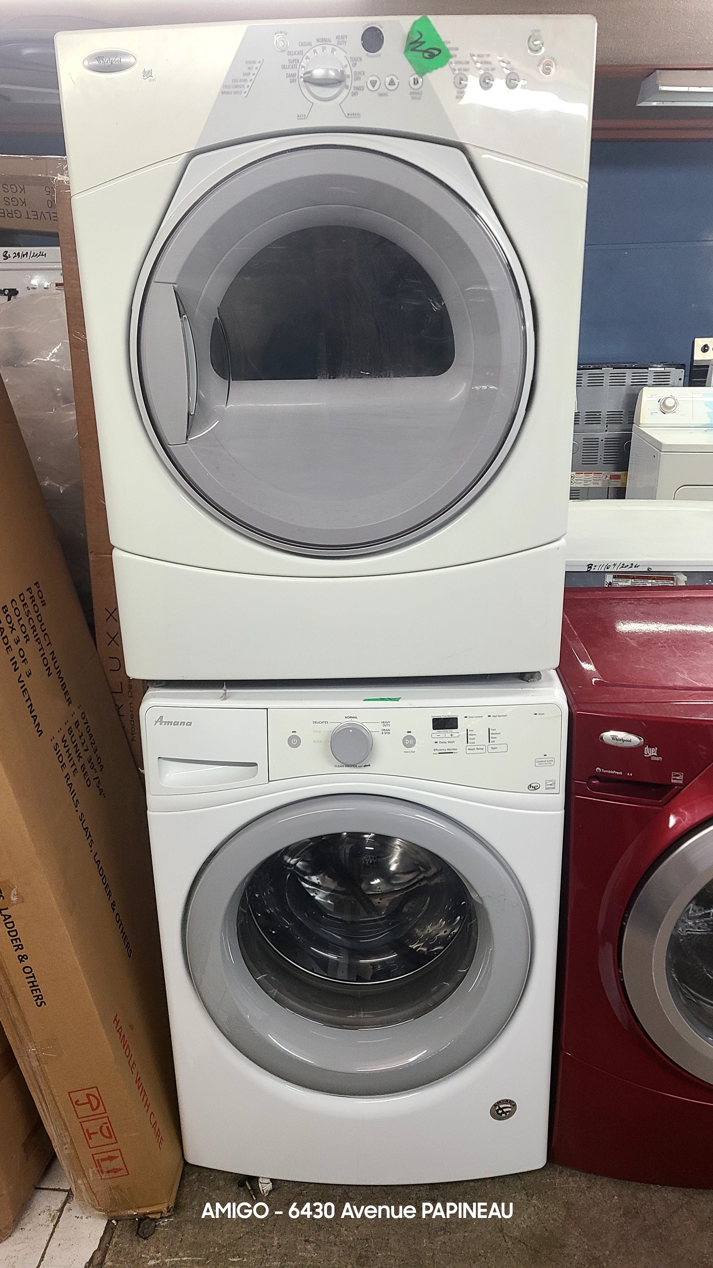 Washer Dryer Front Load Direct Drive - Second Hand