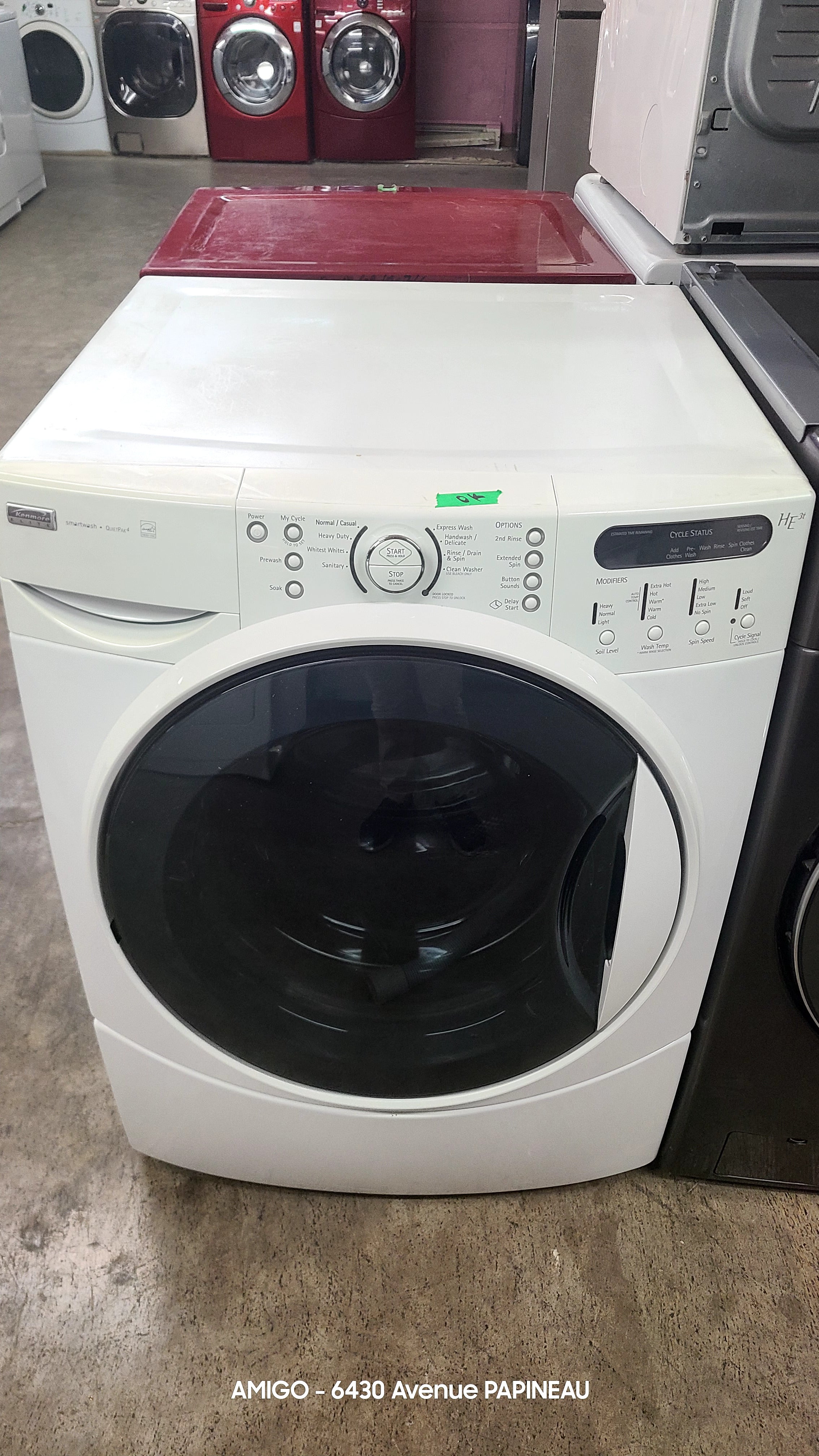 Washer Dryer Front Load Direct Drive - Second Hand