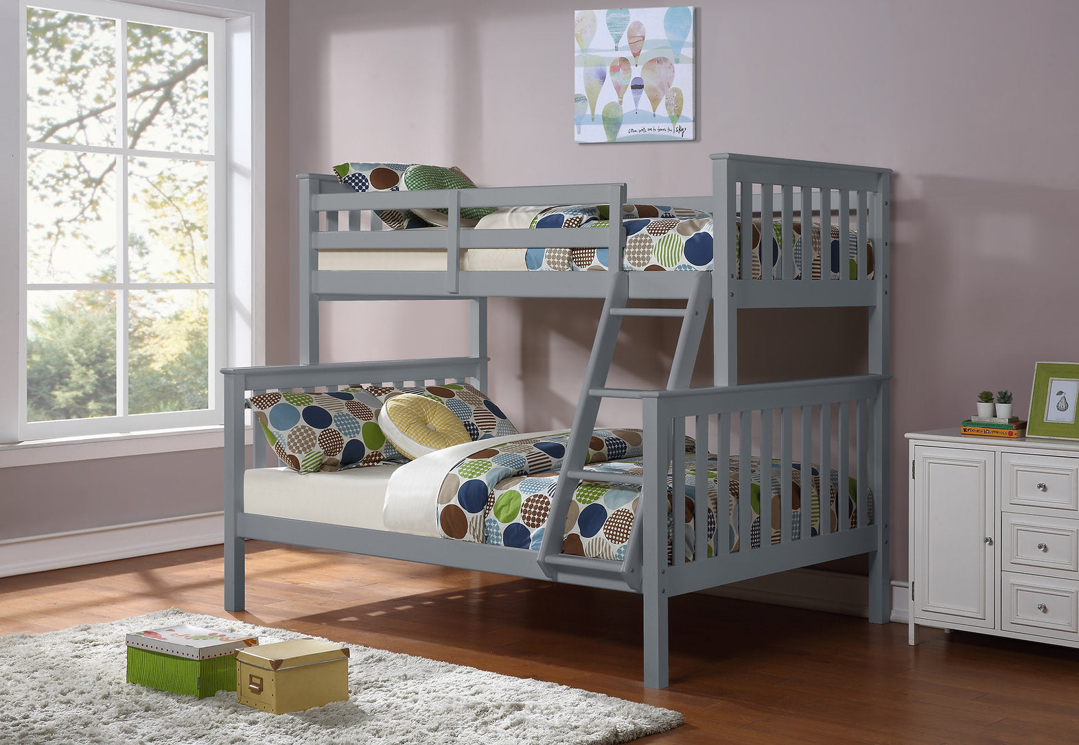 BUNK BED - B-102E Single/Double