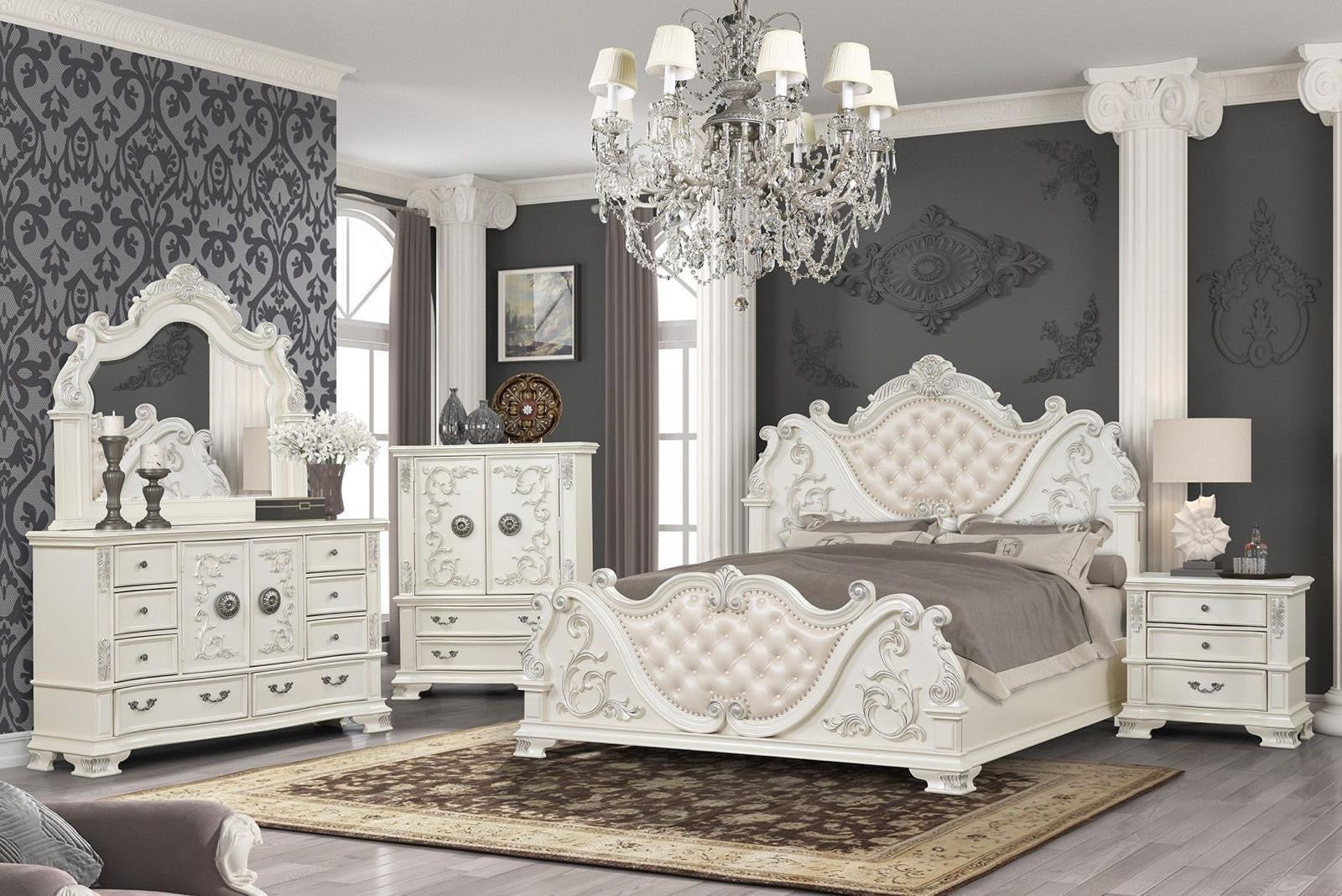 Austin – White Bedroom Set