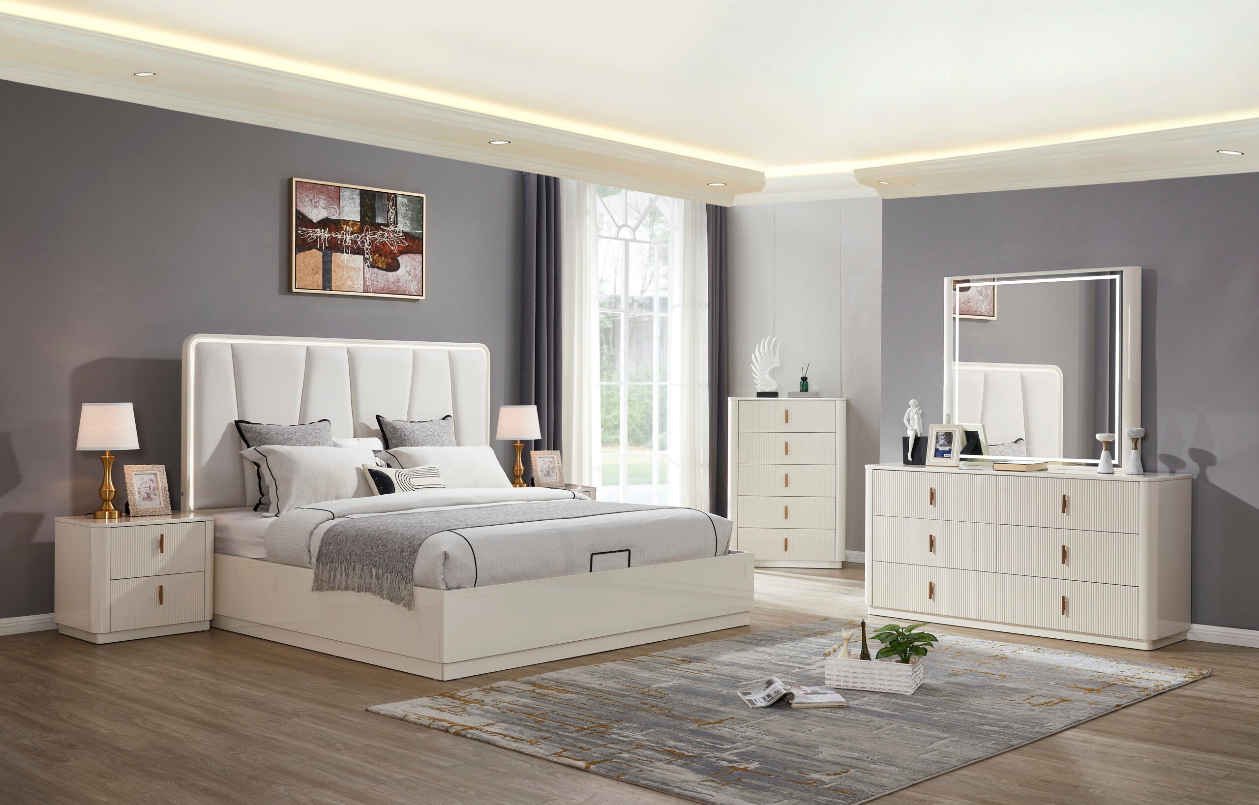 Selena_Lift-top Bedroom Set