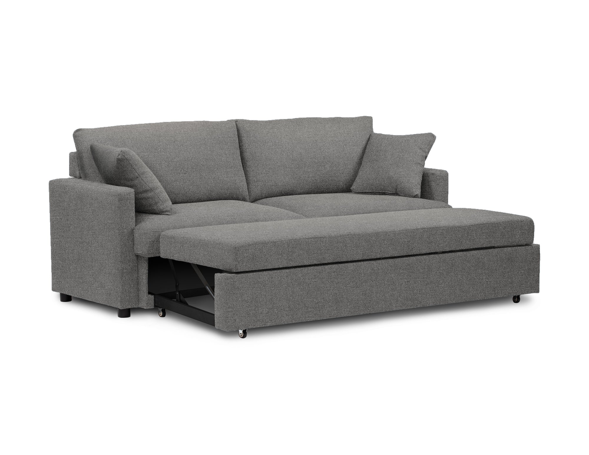 SOFA LIT - CONVERTIBLE TISSU GRIS #CENTAURI-13 – 8224C13