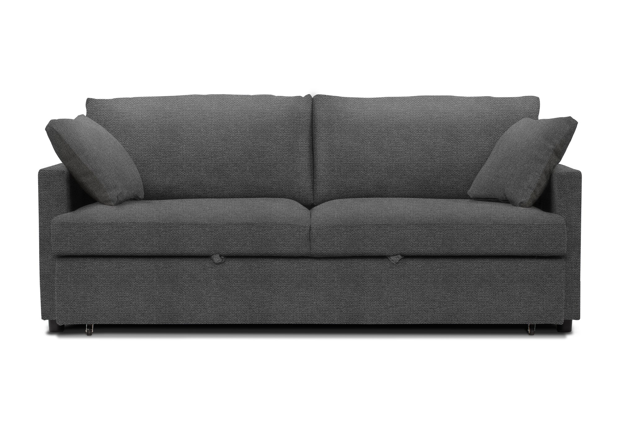 SOFA LIT - TISSU GRIS CHARBON #BREGO-18 – 8224G18