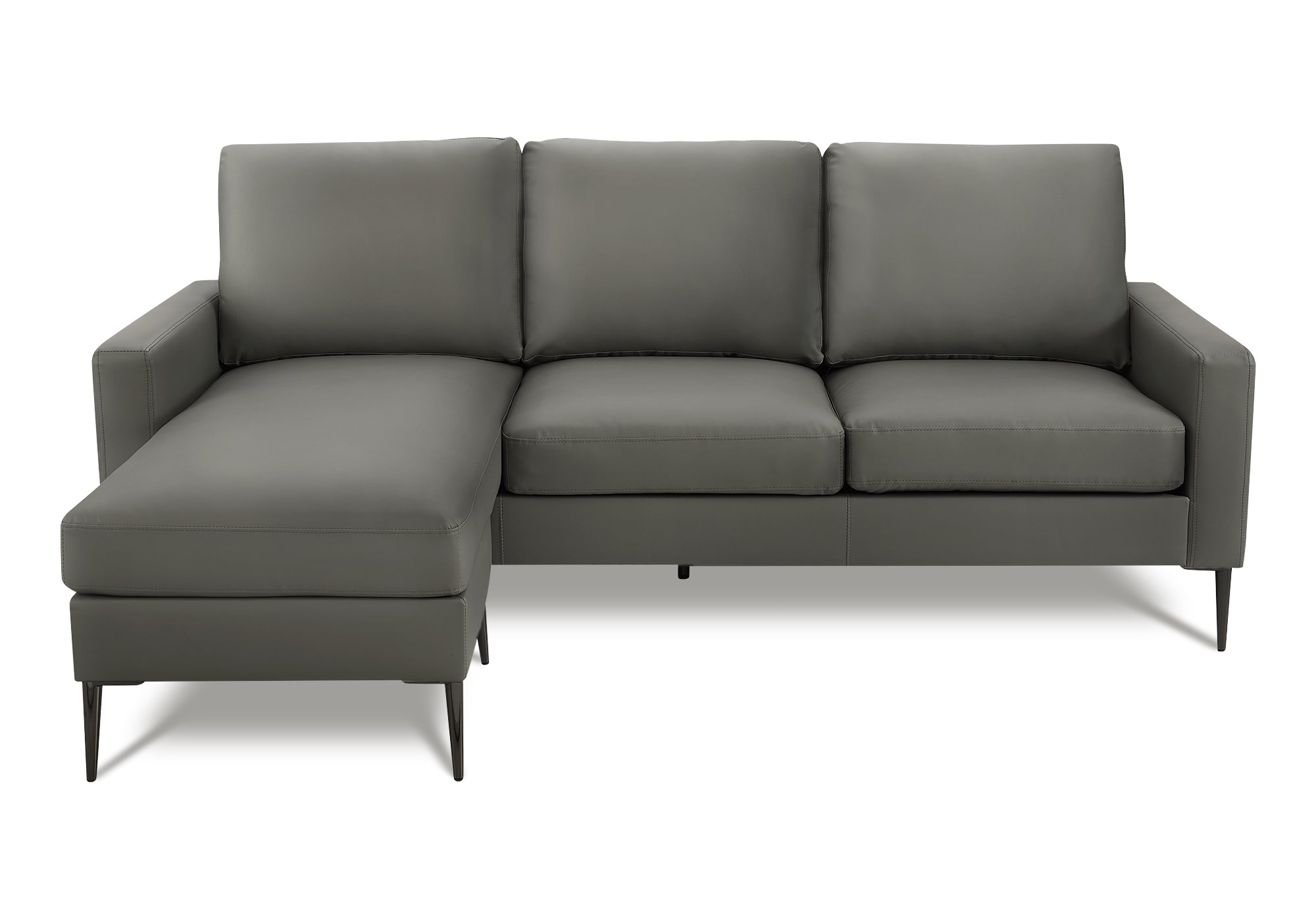 SOFA CHAISE LONGUE - G/D / PU GRIS #RA-02 – 8J34A02
