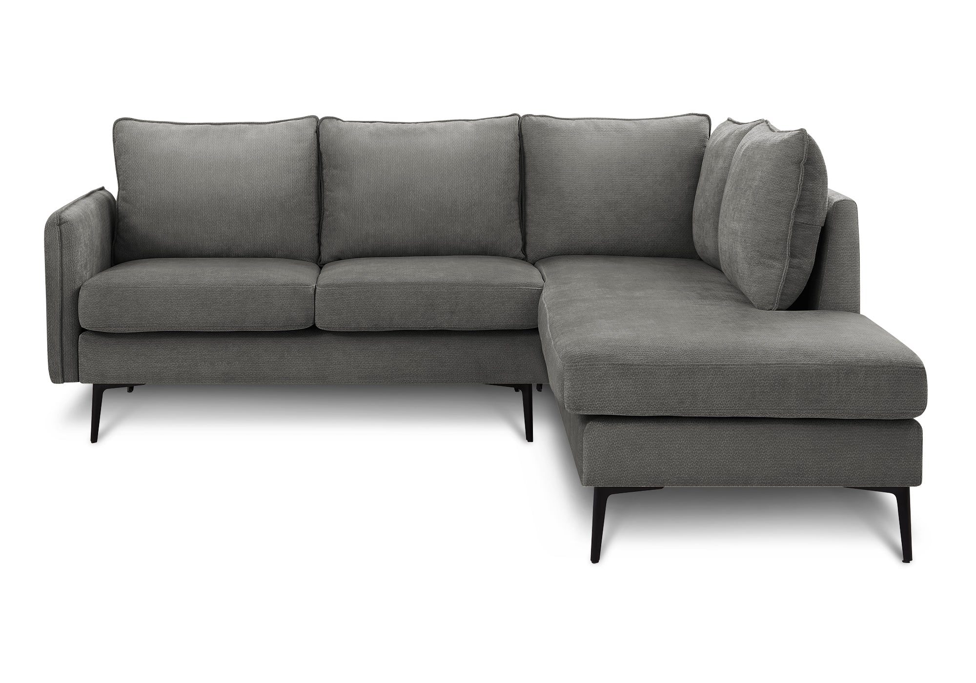 SOFA SECTIONNEL - BRAS G/ TISSU GRIS #COACH-18 – 8K15C18