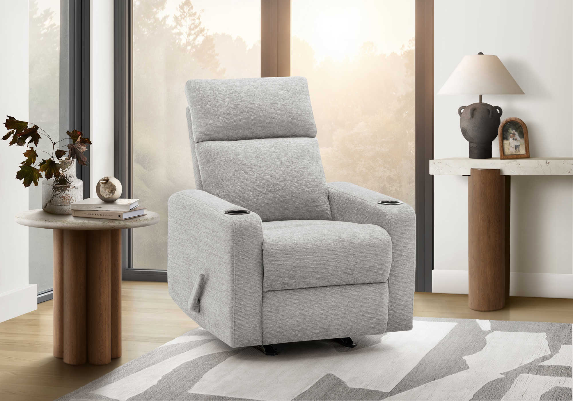 FAUTEUIL INCLINABLE - BASCULE / GRIS AOTANSI # CB0031 – 8M11031