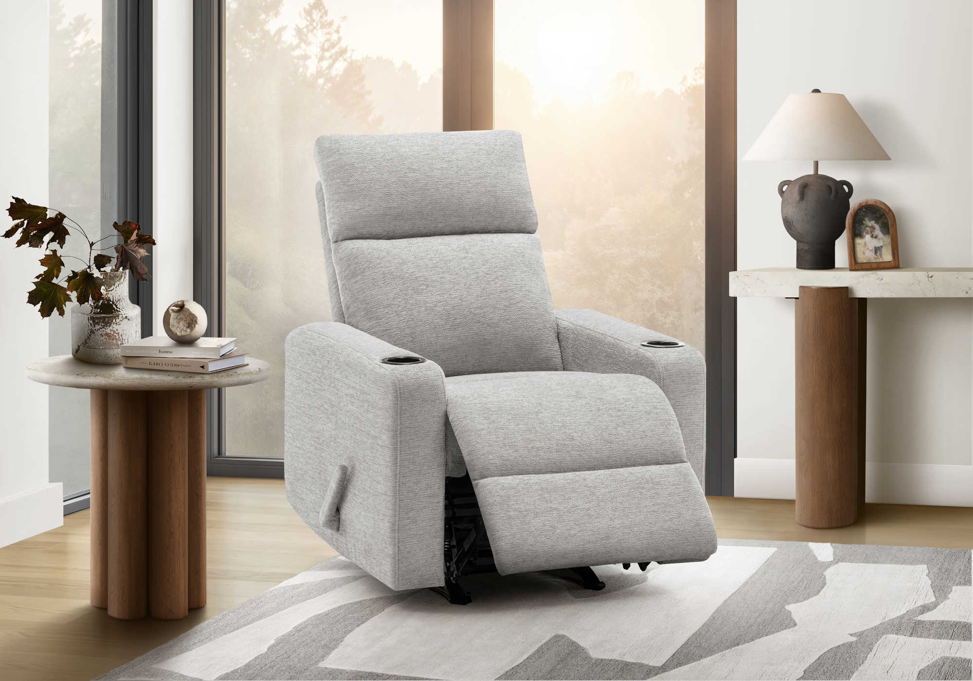 FAUTEUIL INCLINABLE - BASCULE / GRIS AOTANSI # CB0031 – 8M11031