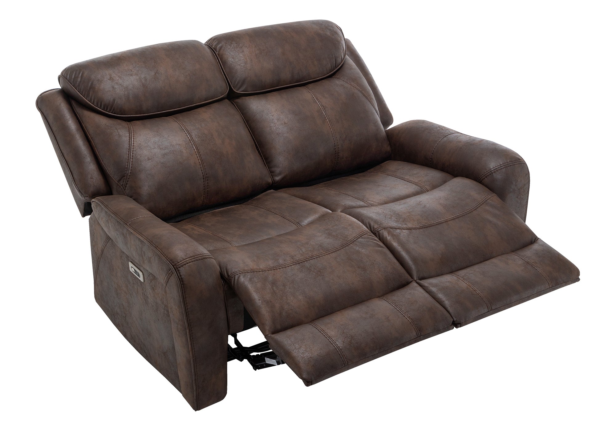 CAUSEUSE INCLINABLE - MOTORISER / USB PU BRUN # TJB-061 – 8P32061